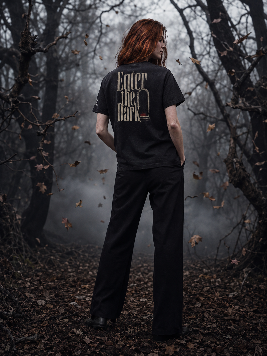 "Enter The Dark" - Horror fan T-shirt
