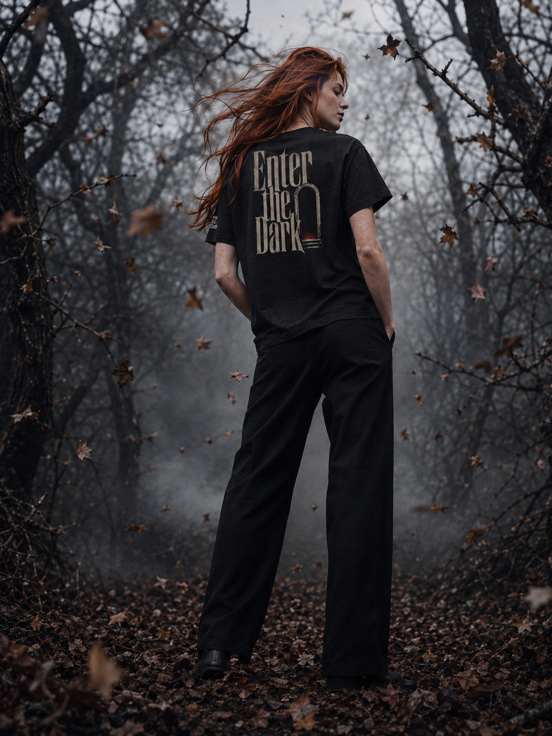 "Enter The Dark" - Horror fan T-shirt