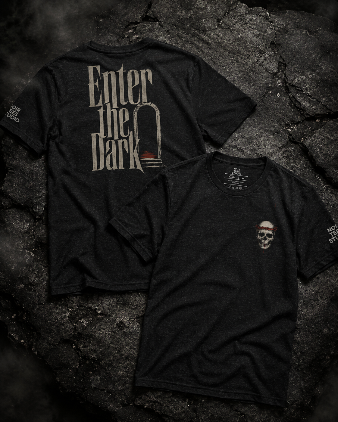 "Enter The Dark" - Horror fan T-shirt