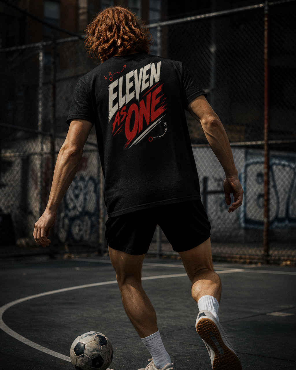 Soccer Tee - "Eleven as One" - #Soccerlife