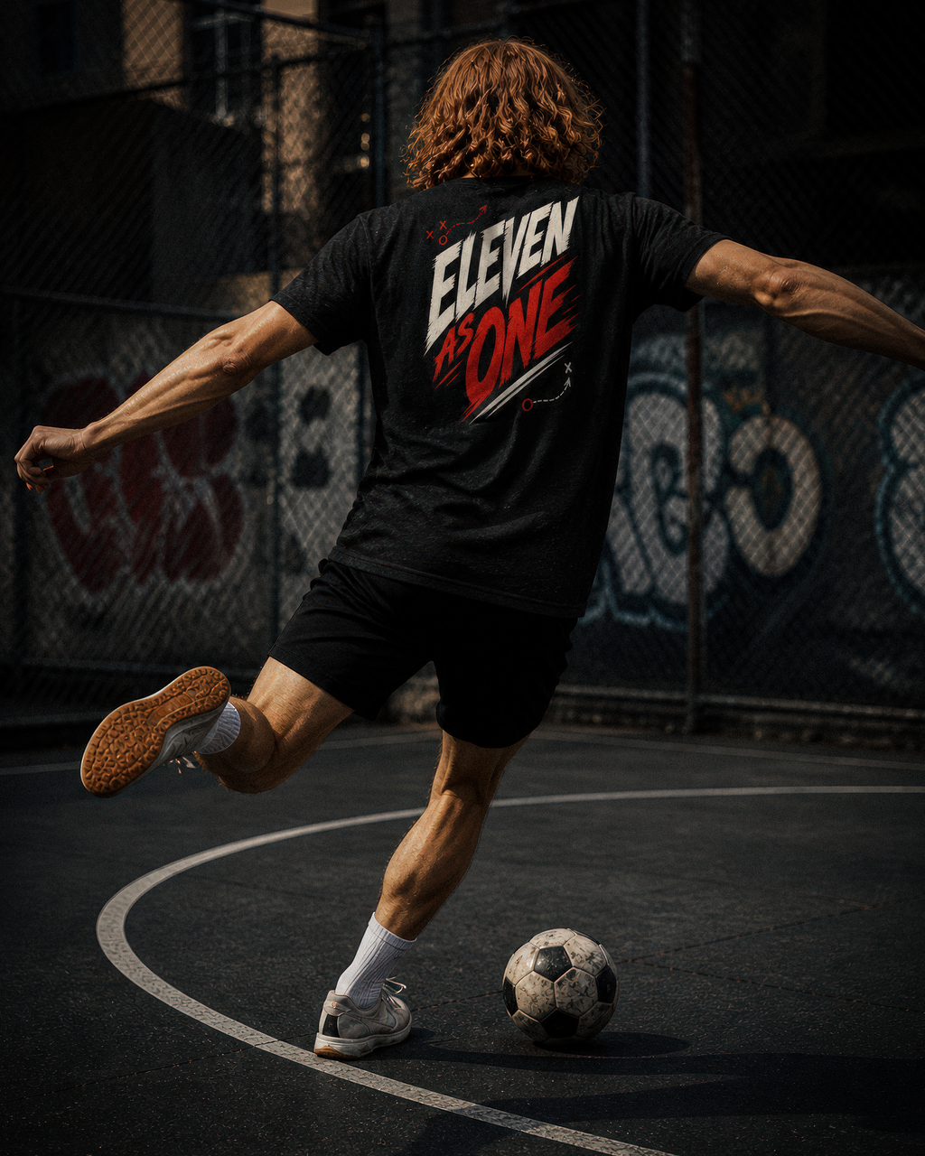 Soccer Tee - "Eleven as One" - #Soccerlife