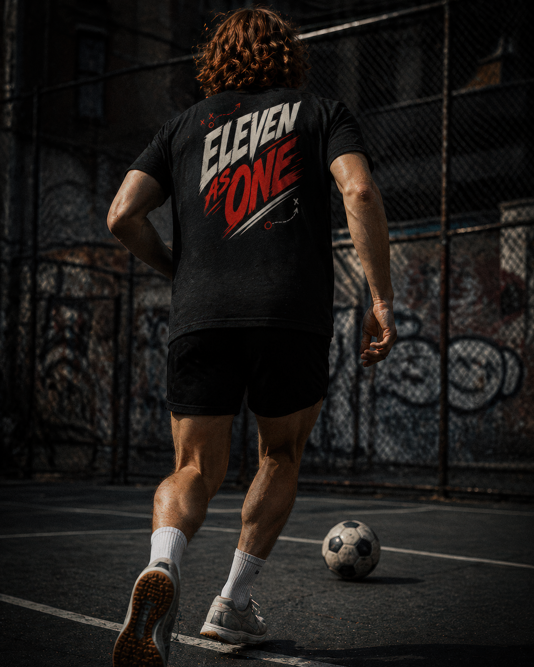 Soccer Tee - "Eleven as One" - #Soccerlife