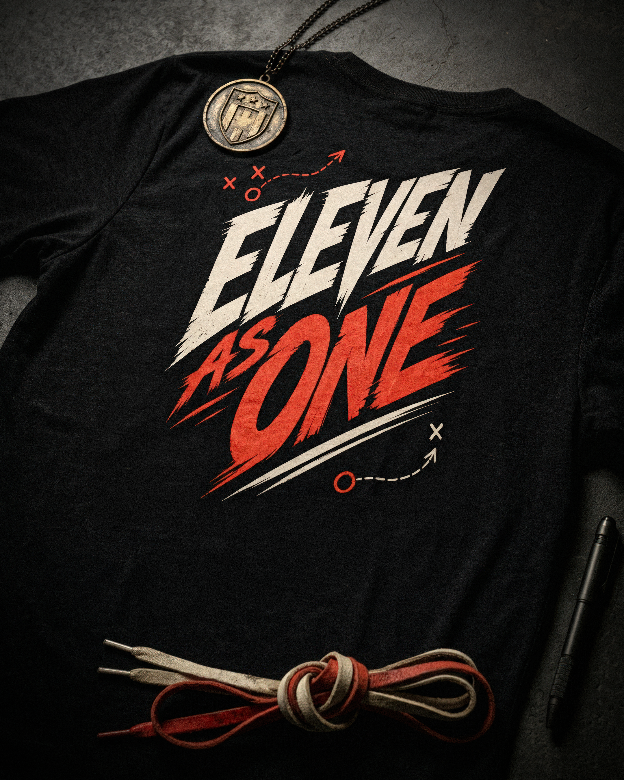 Soccer Tee - "Eleven as One" - #Soccerlife