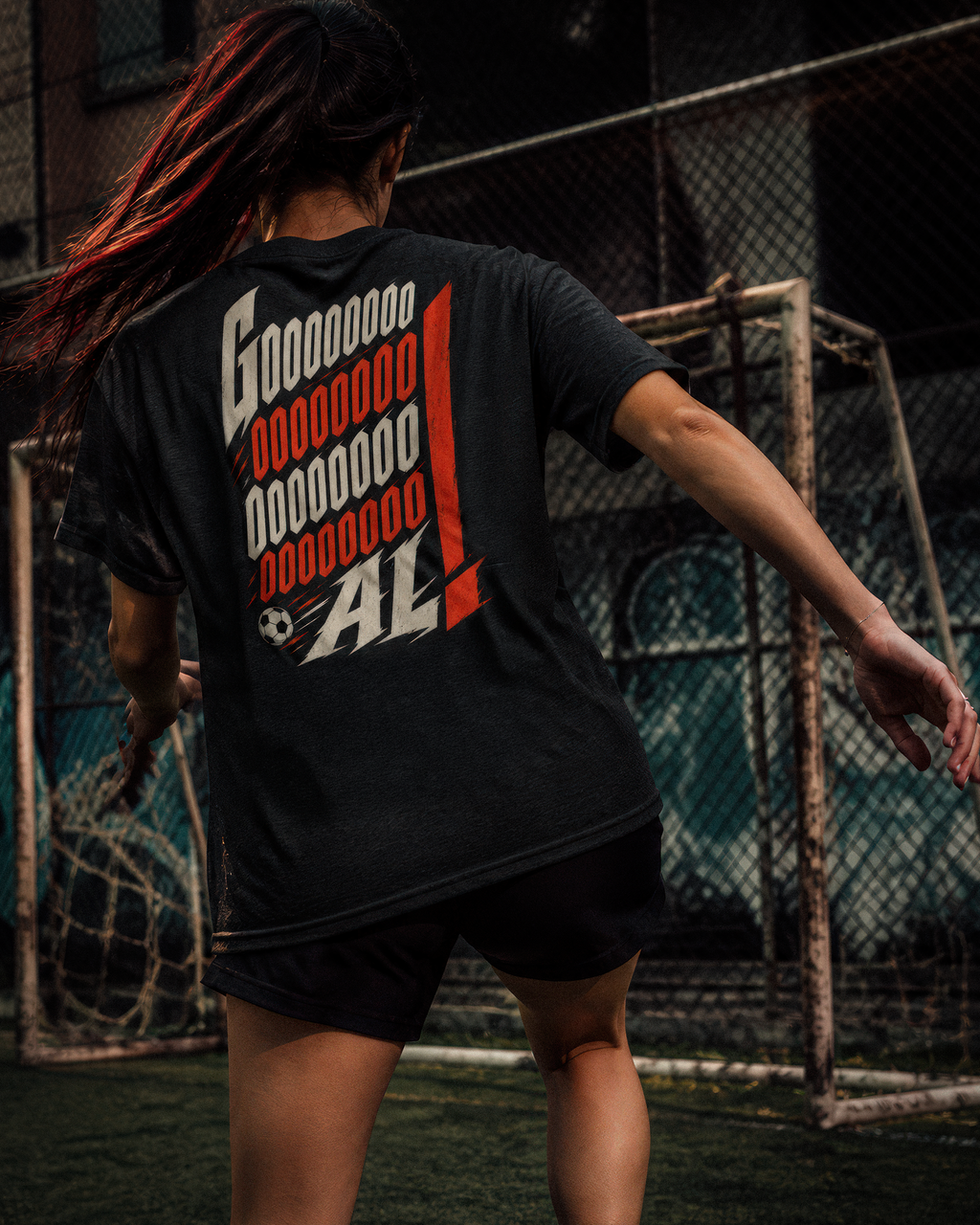 Soccer Tee - "Goooooooal" - #Soccerlife