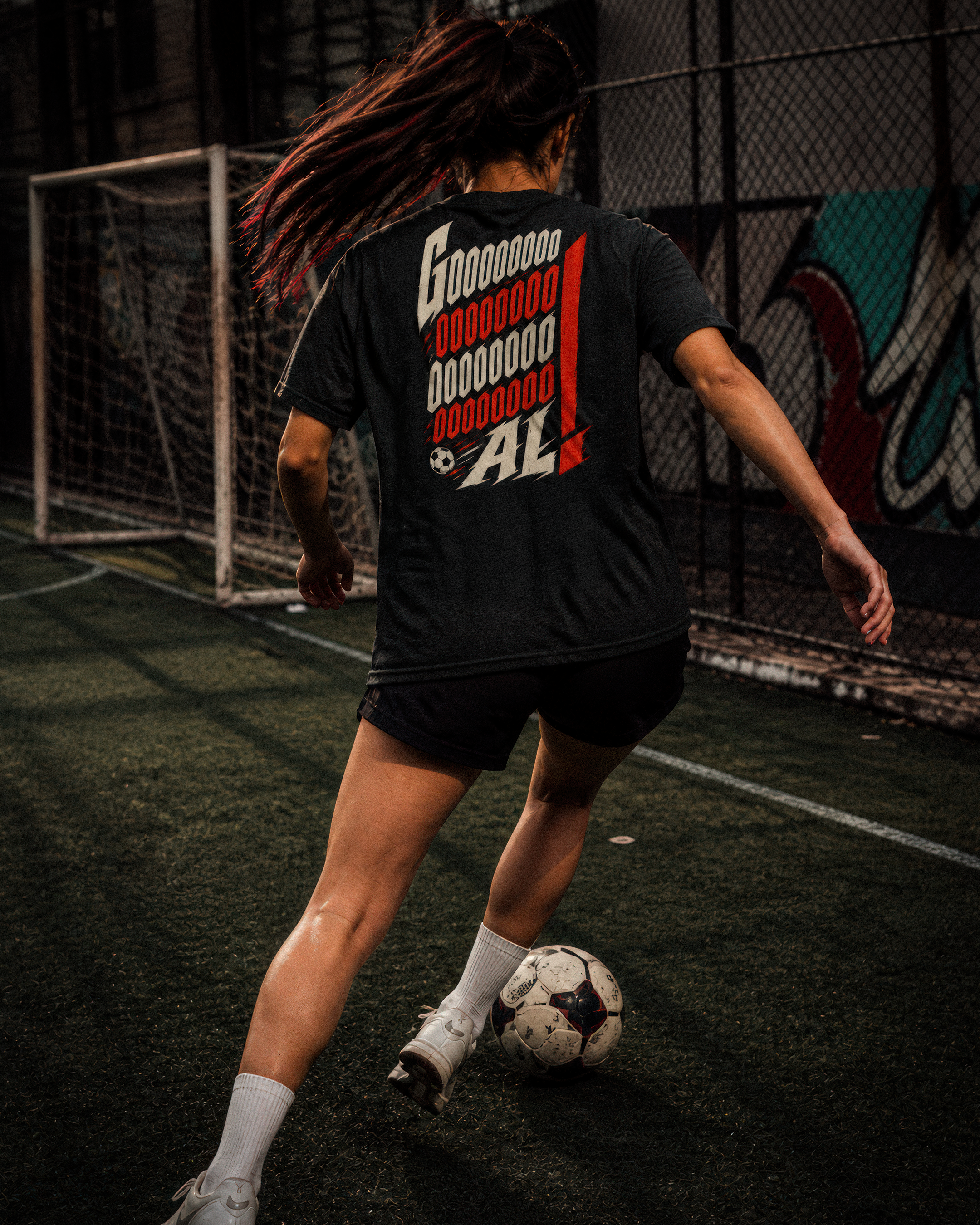 Soccer Tee - "Goooooooal" - #Soccerlife