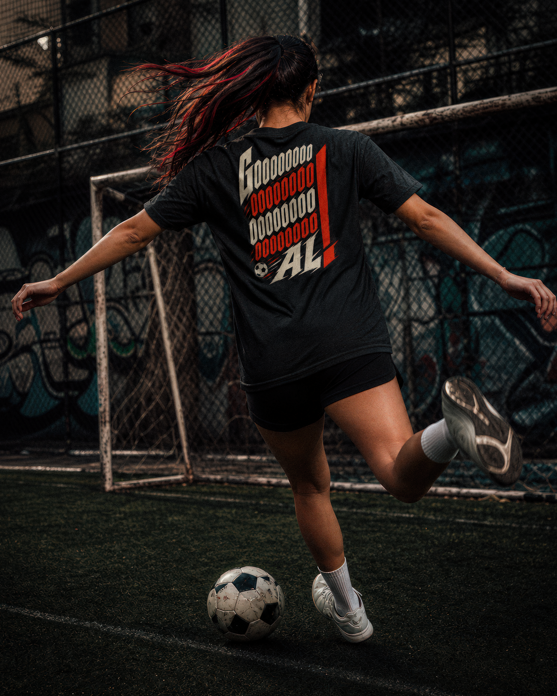 Soccer Tee - "Goooooooal" - #Soccerlife