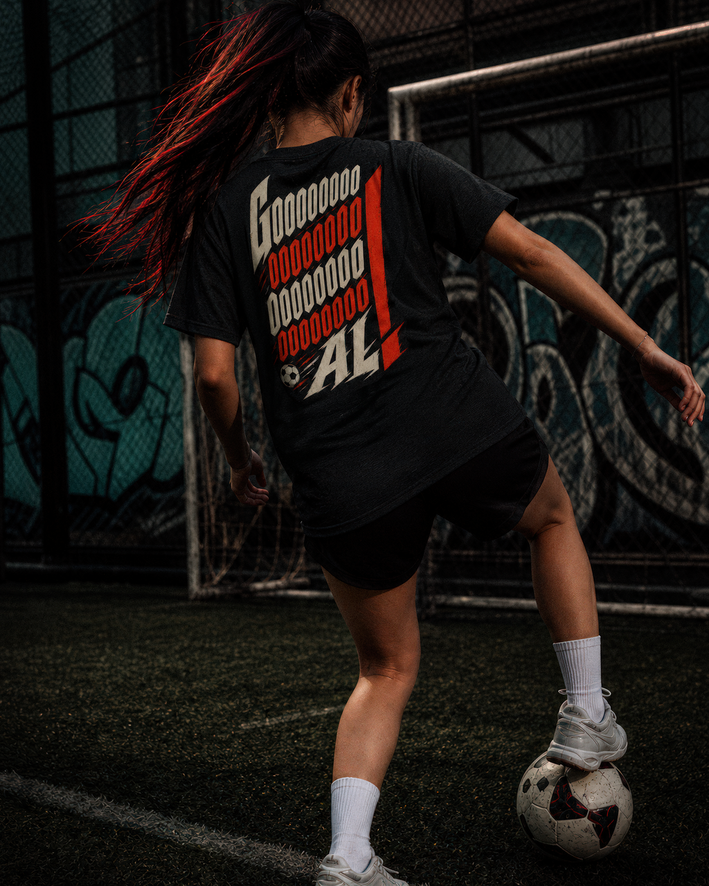 Soccer Tee - "Goooooooal" - #Soccerlife