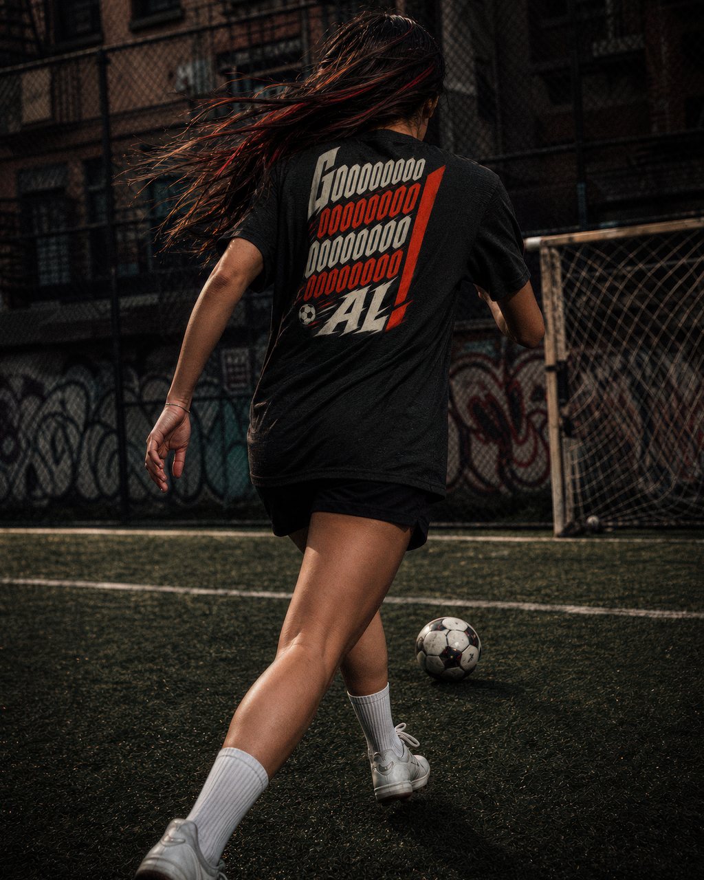Soccer Tee - "Goooooooal" - #Soccerlife