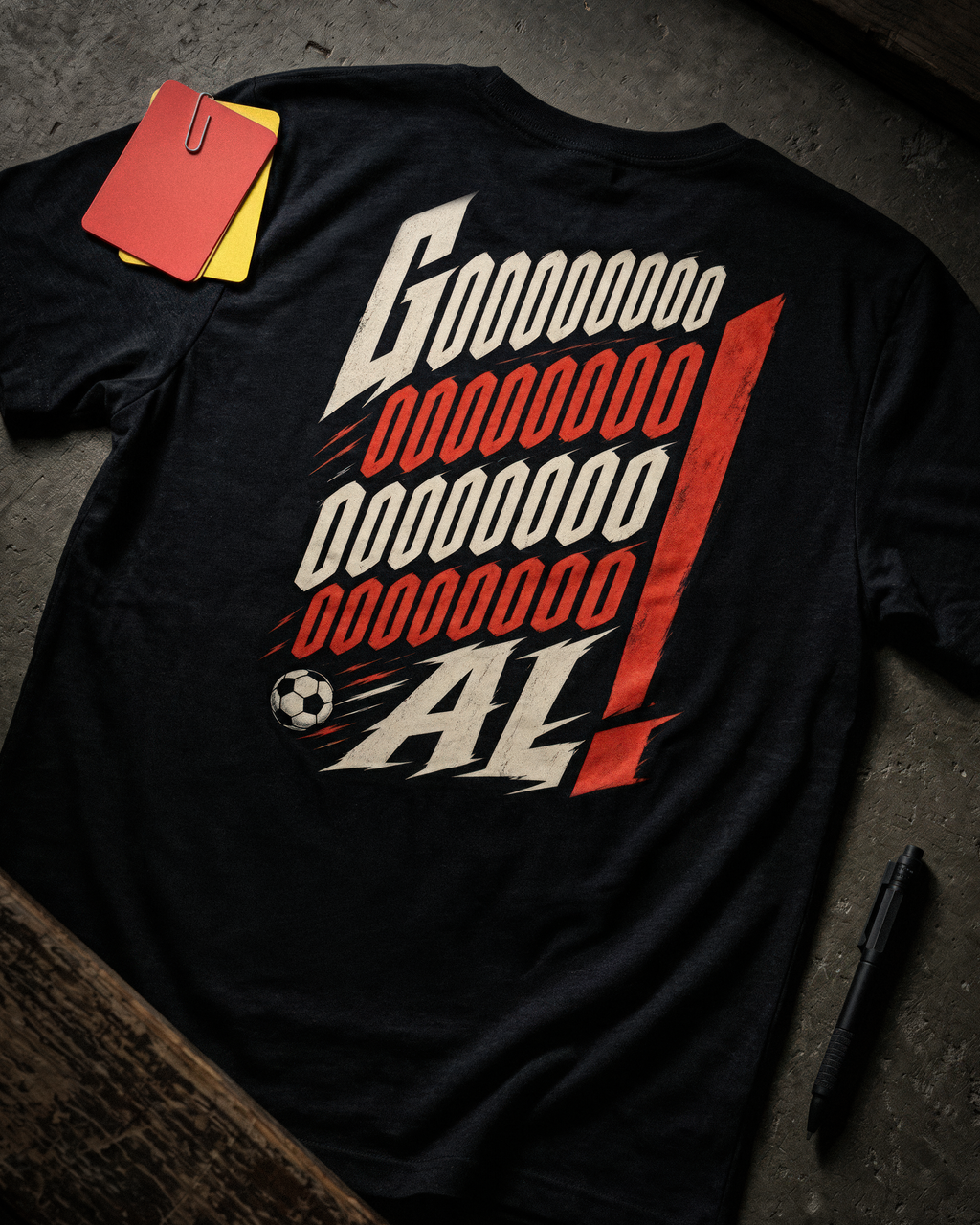 Soccer Tee - "Goooooooal" - #Soccerlife