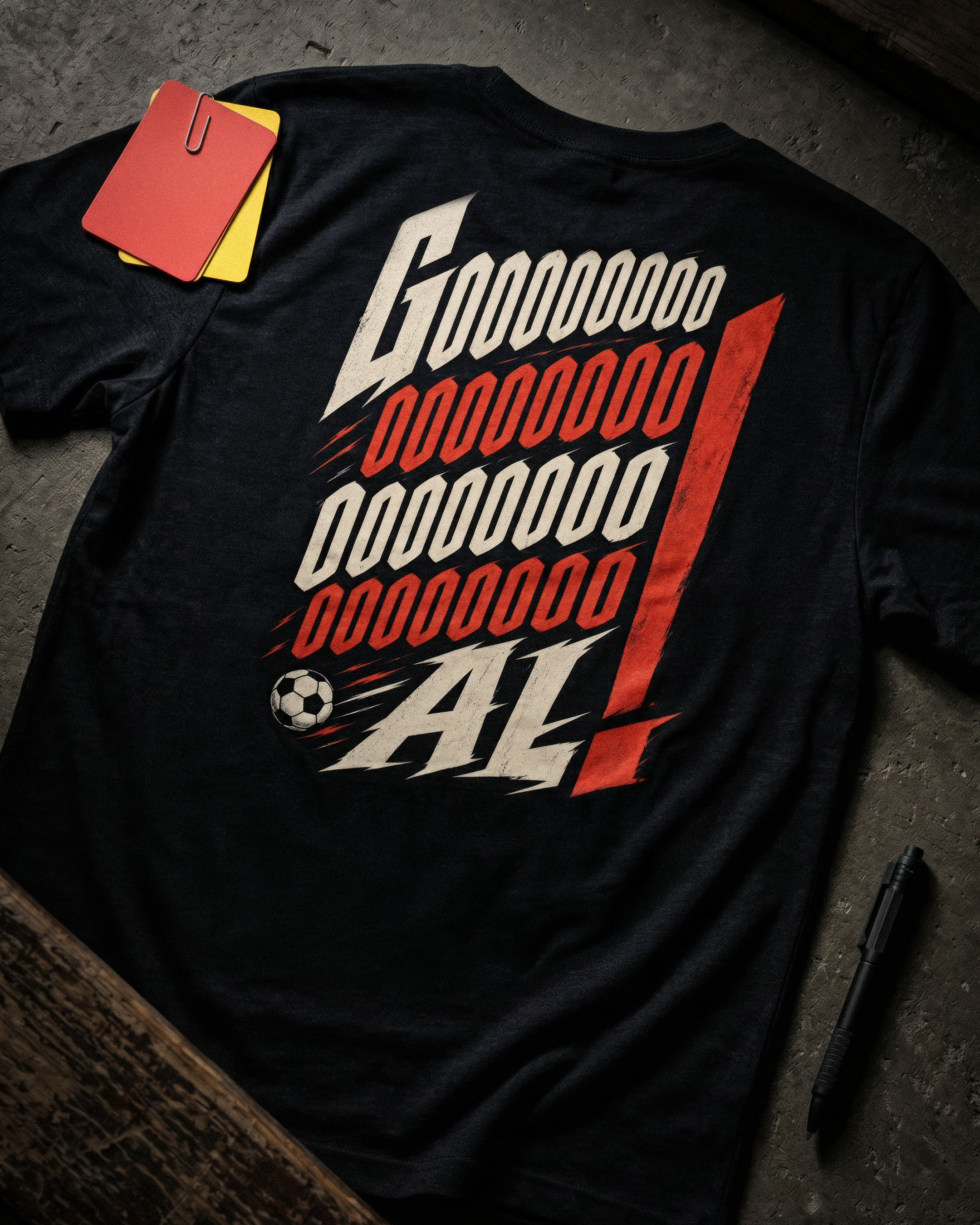 Soccer Tee - "Goooooooal" - #Soccerlife
