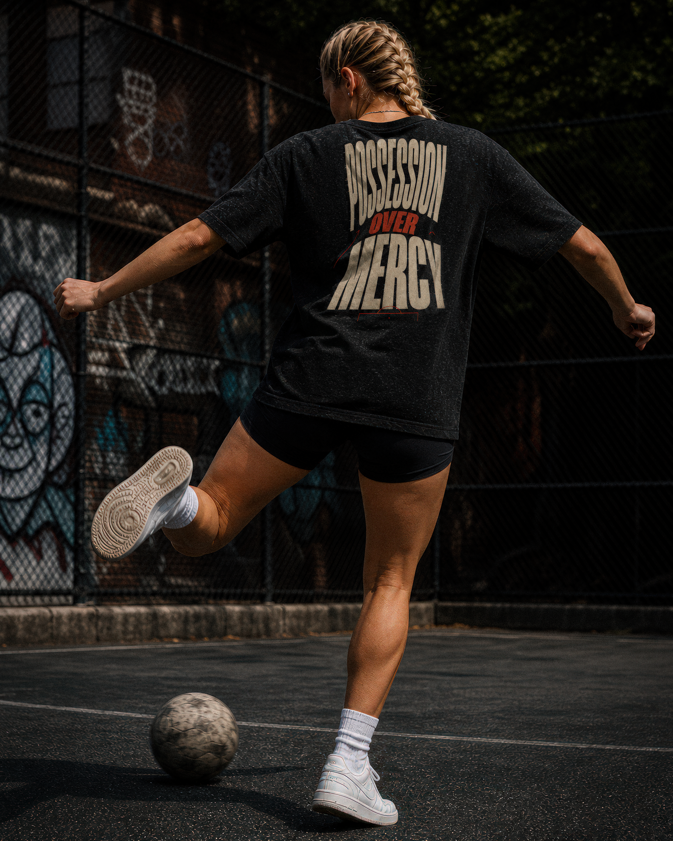 Soccer Tee - "Possession Over Mercy" - #Soccerlife