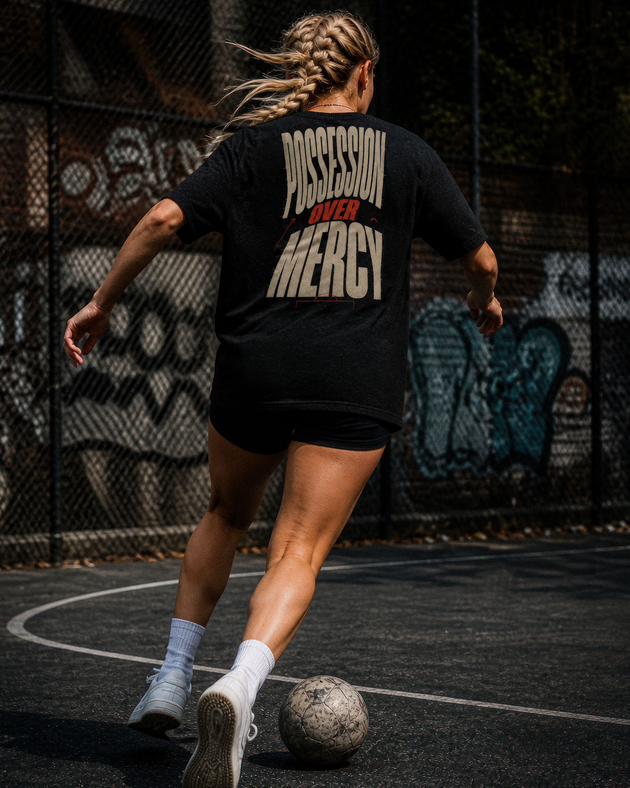 Soccer Tee - "Possession Over Mercy" - #Soccerlife