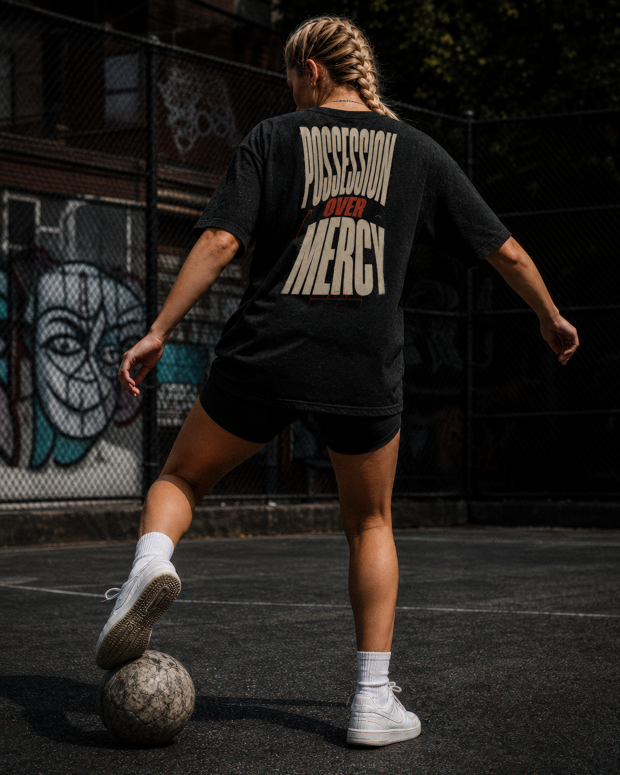 Soccer Tee - "Possession Over Mercy" - #Soccerlife