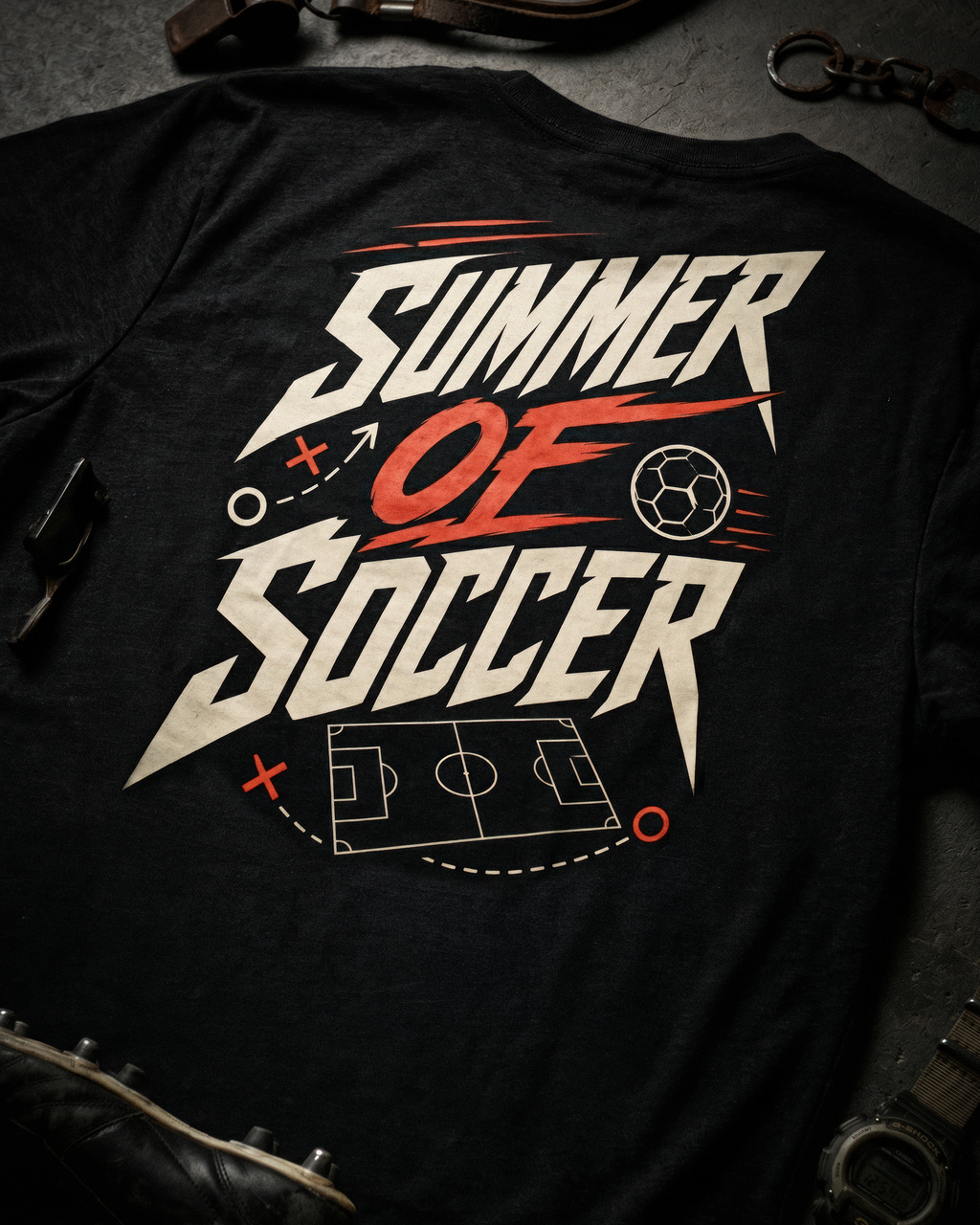 Soccer Tee - "Summer of Soccer" - #Soccerlife