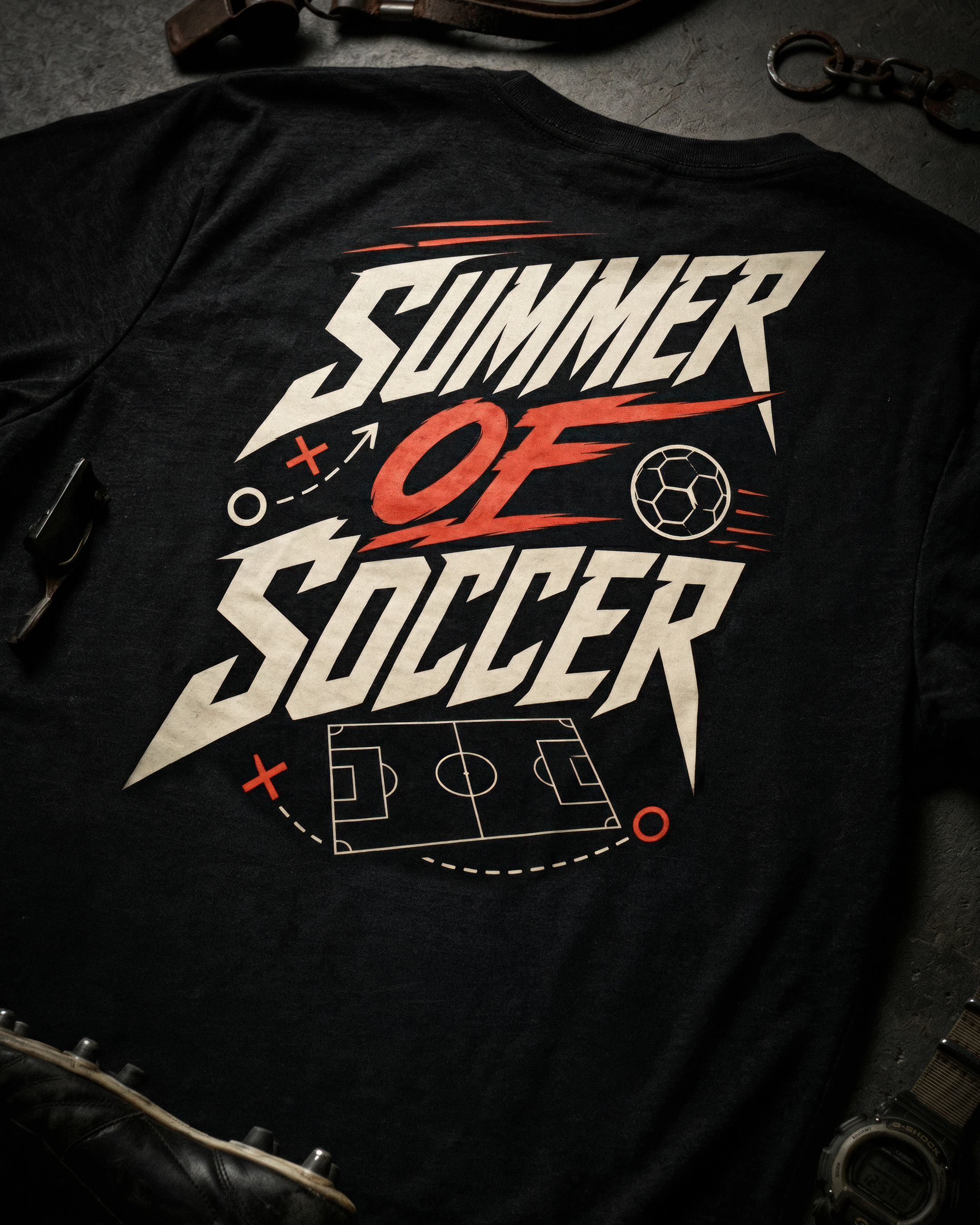 Soccer Tee - "Summer of Soccer" - #Soccerlife