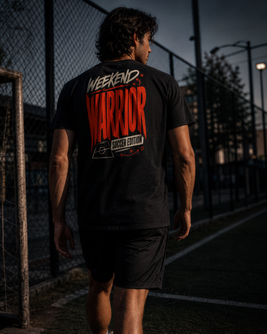 Soccer Tee - "Weekend Warrior" - #Soccerlife