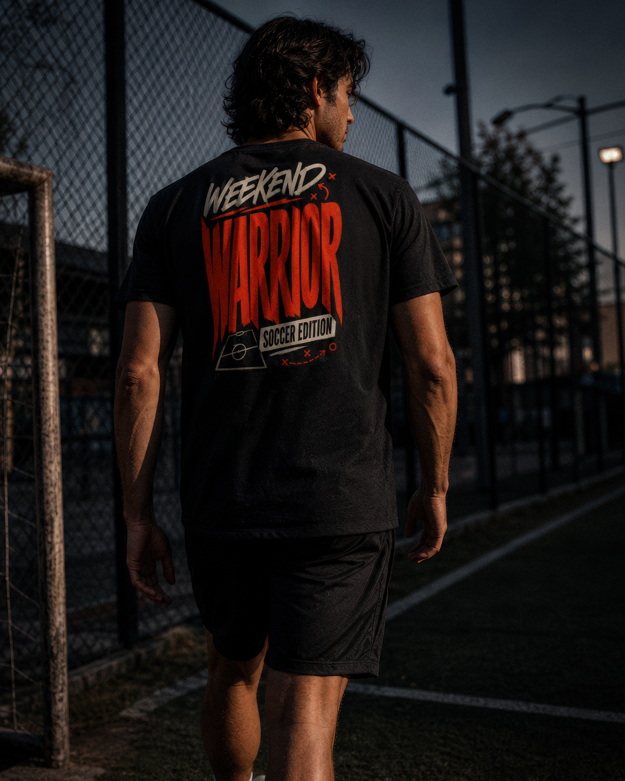 Soccer Tee - "Weekend Warrior" - #Soccerlife