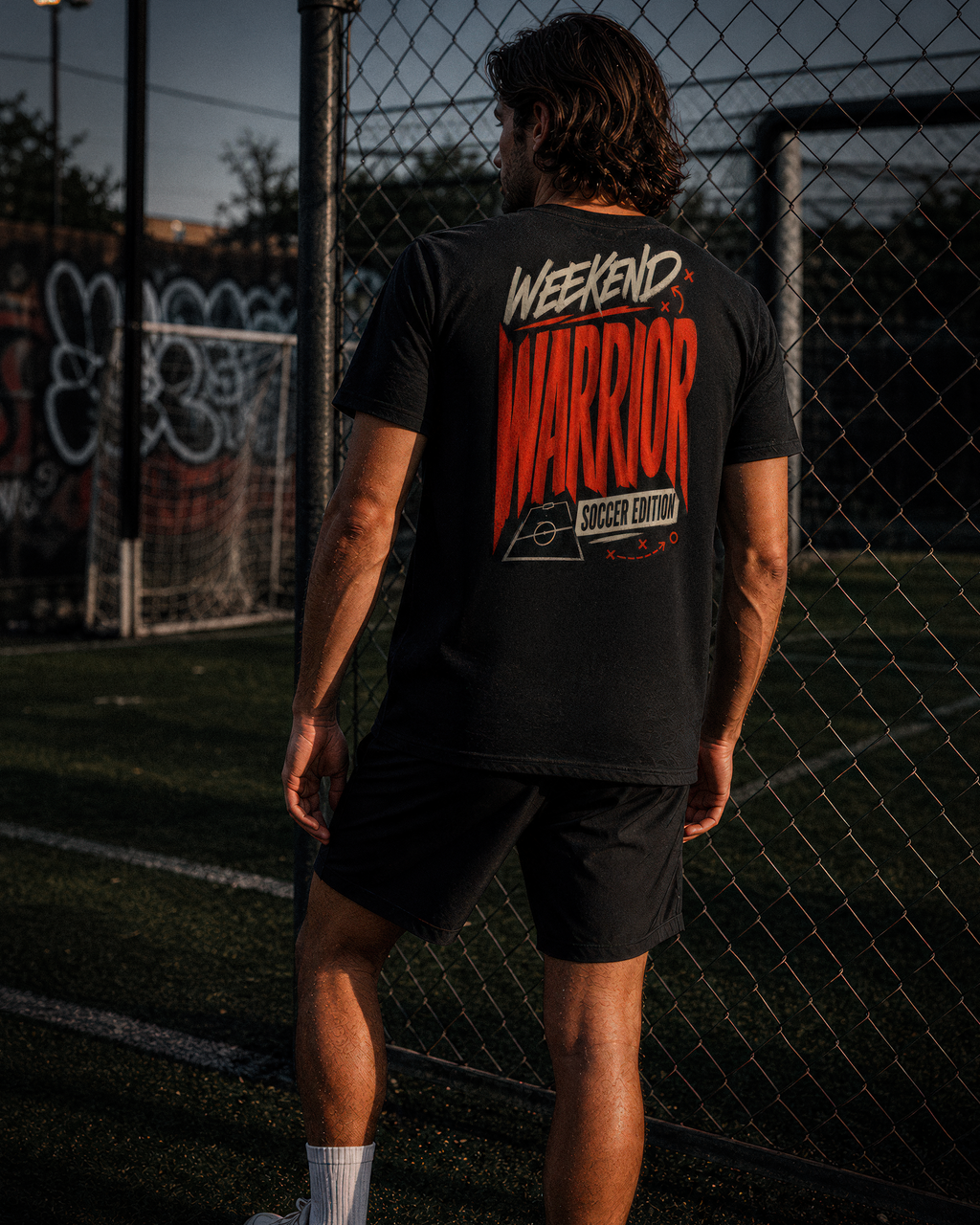 Soccer Tee - "Weekend Warrior" - #Soccerlife