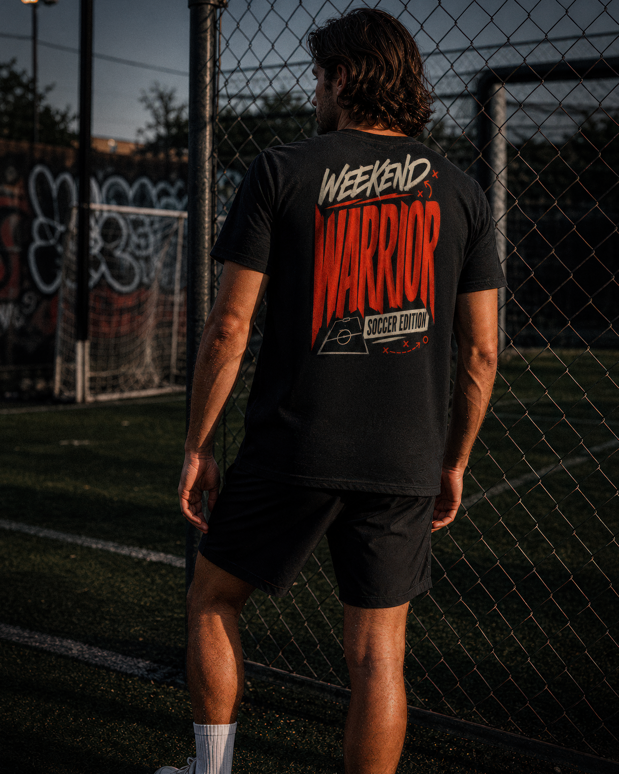 Soccer Tee - "Weekend Warrior" - #Soccerlife