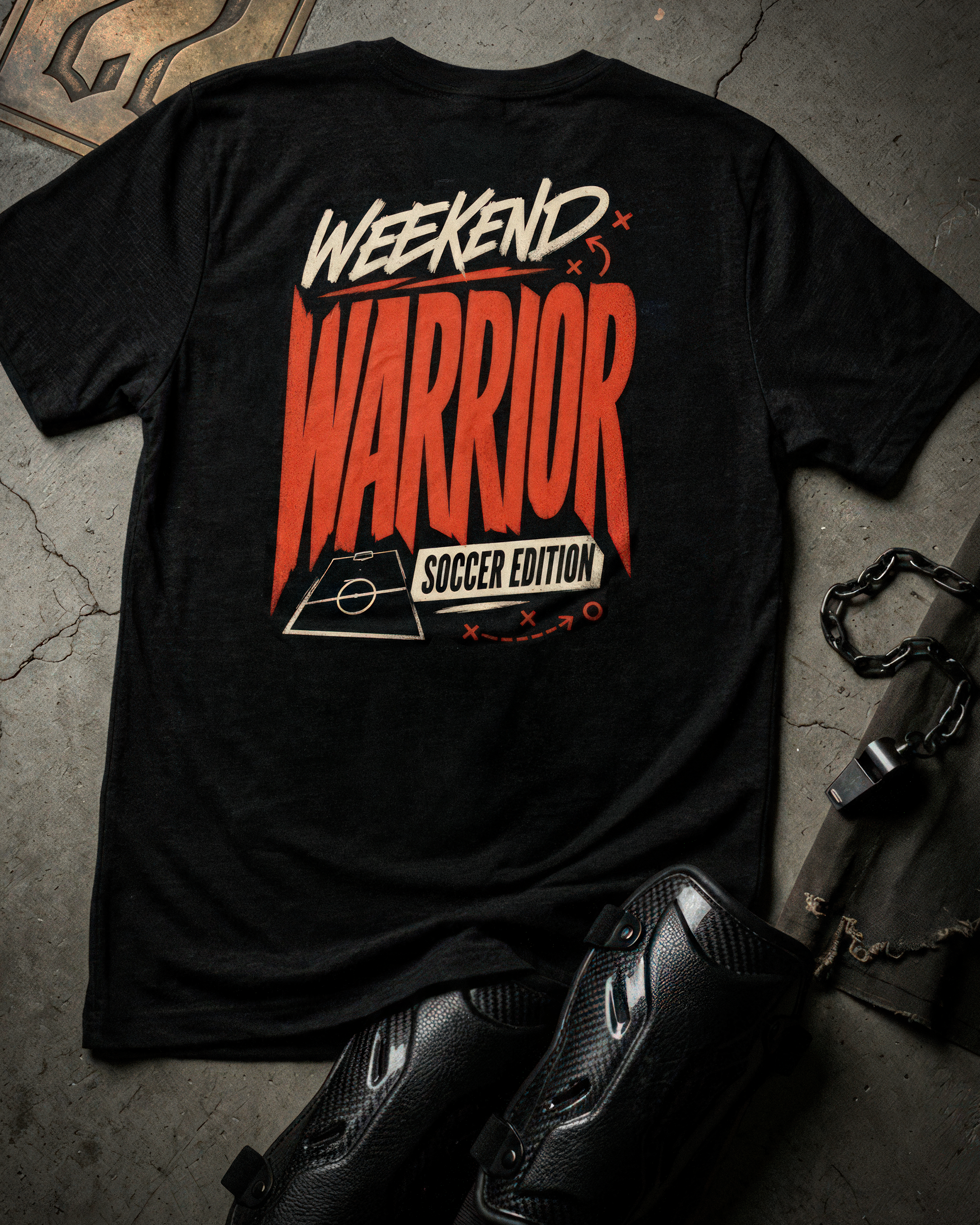 Soccer Tee - "Weekend Warrior" - #Soccerlife