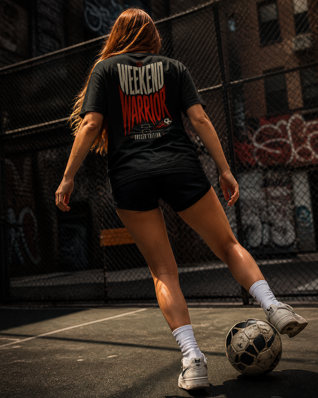 Soccer Tee - "Weekend Warrior" - #Soccerlife