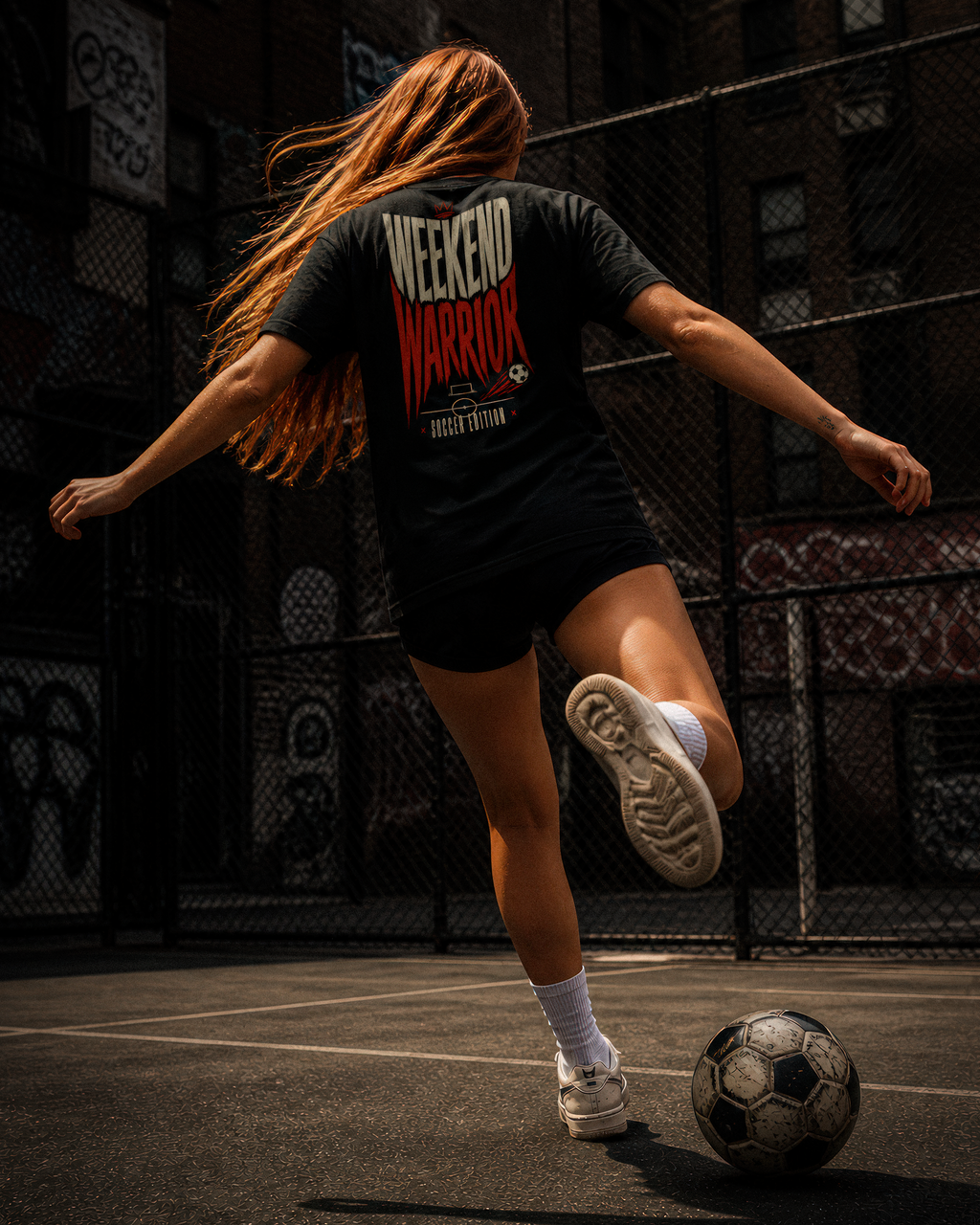Soccer Tee - "Weekend Warrior" - #Soccerlife