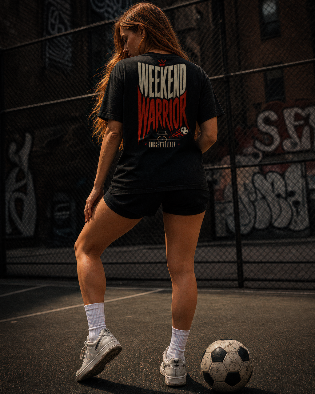 Soccer Tee - "Weekend Warrior" - #Soccerlife