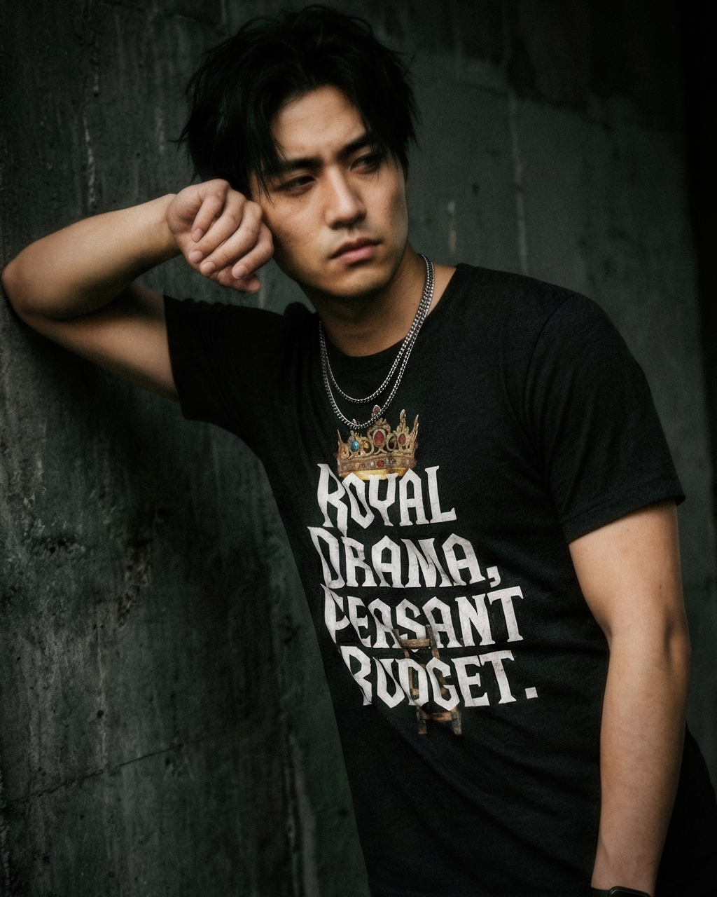 Romantasy Tee - "Royal drama, peasant budget" - #BookTok