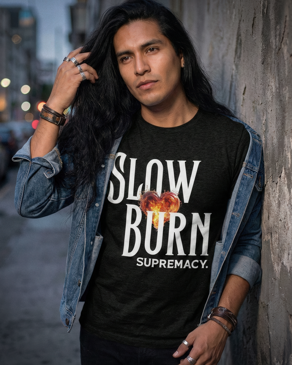 Romantasy Tee - "Slow burn supremacy" - #BookTok