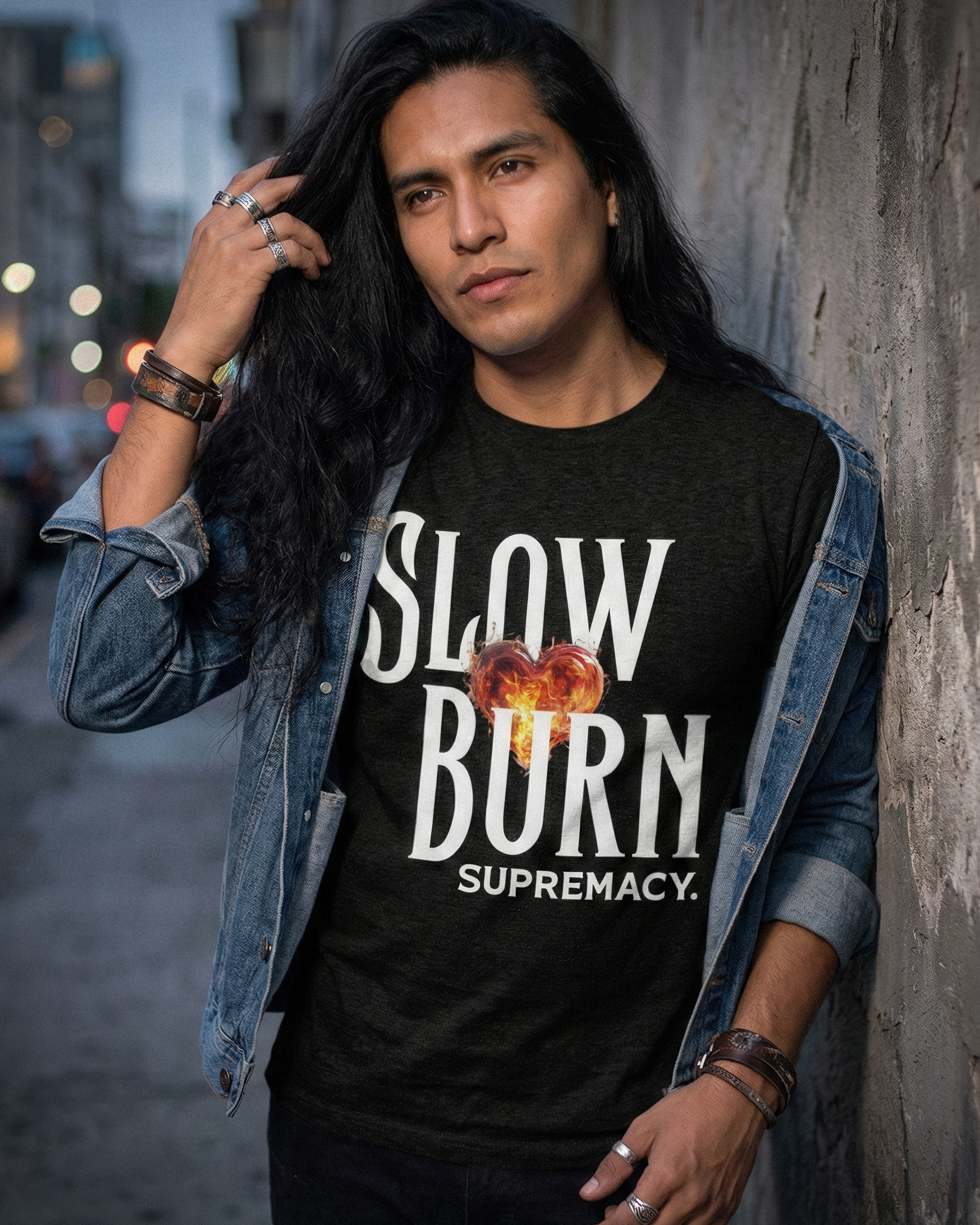 Romantasy Tee - "Slow burn supremacy" - #BookTok