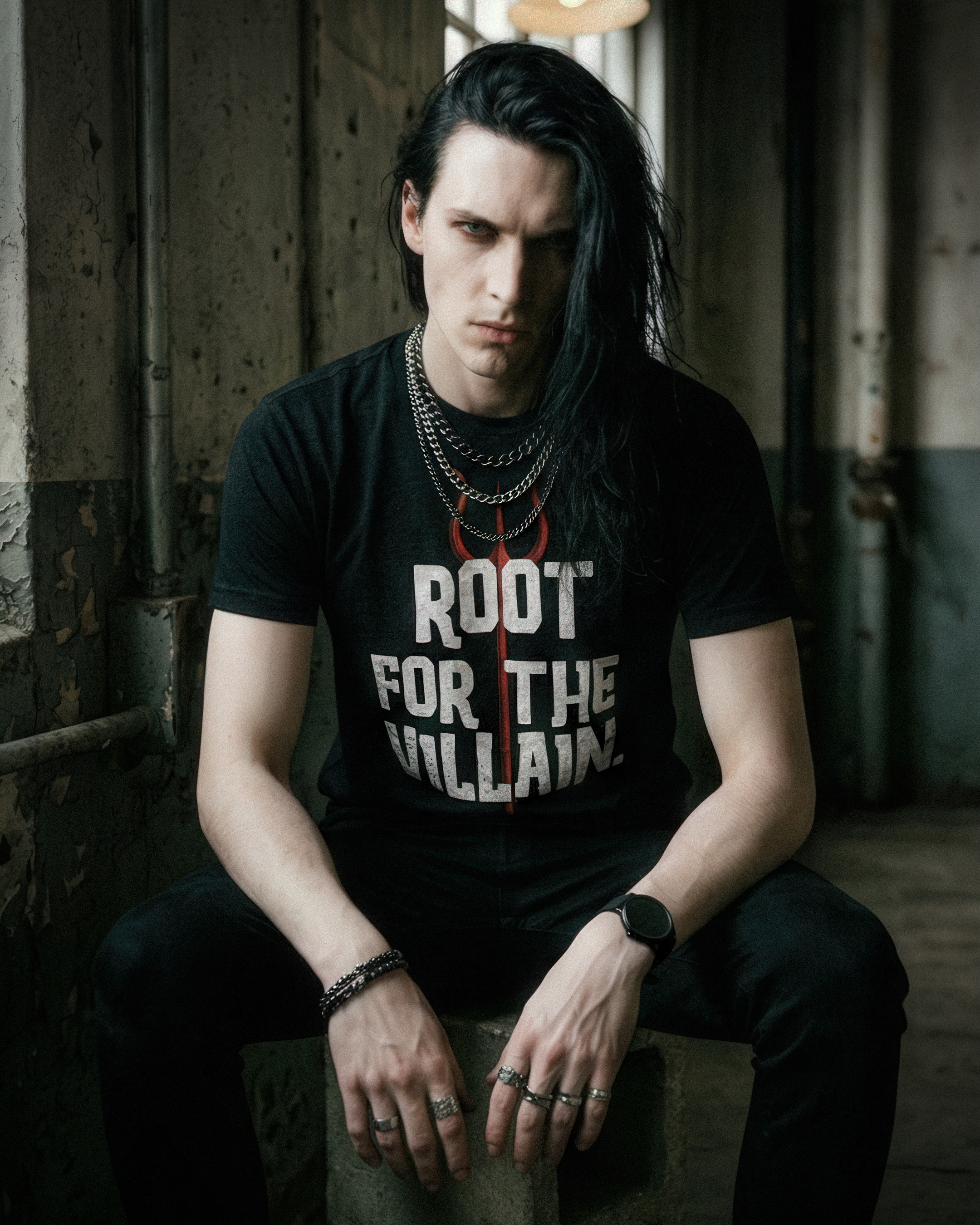 Horror Tee - "Root for the Villain" - #Horror