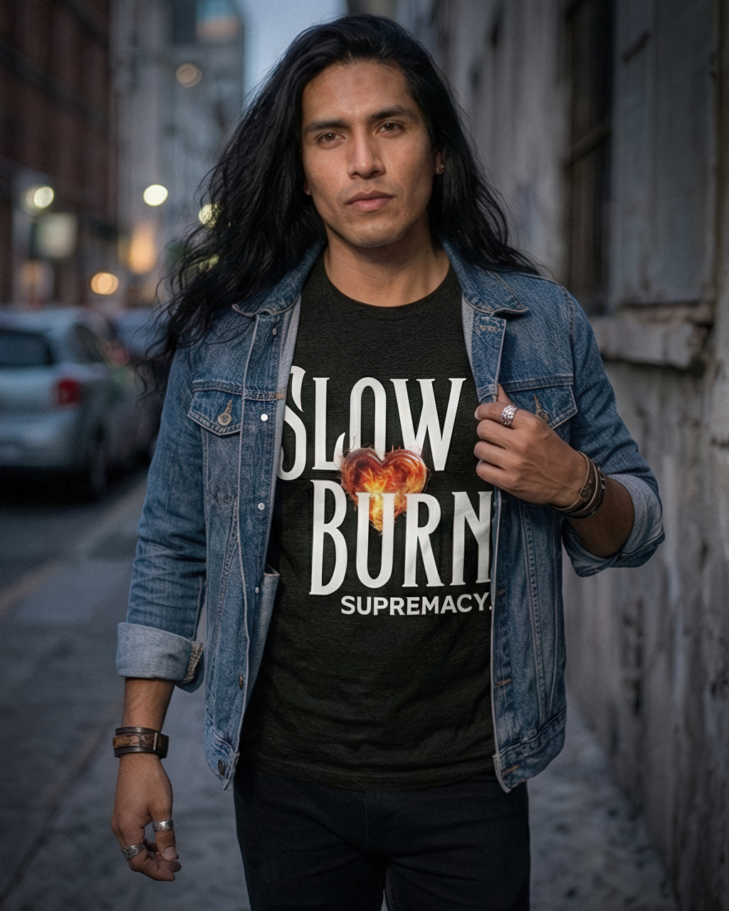 Romantasy Tee - "Slow burn supremacy" - #BookTok