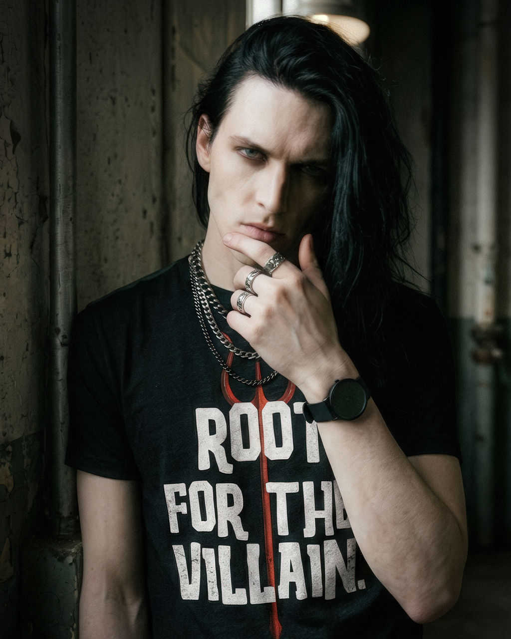 Horror Tee - "Root for the Villain" - #Horror