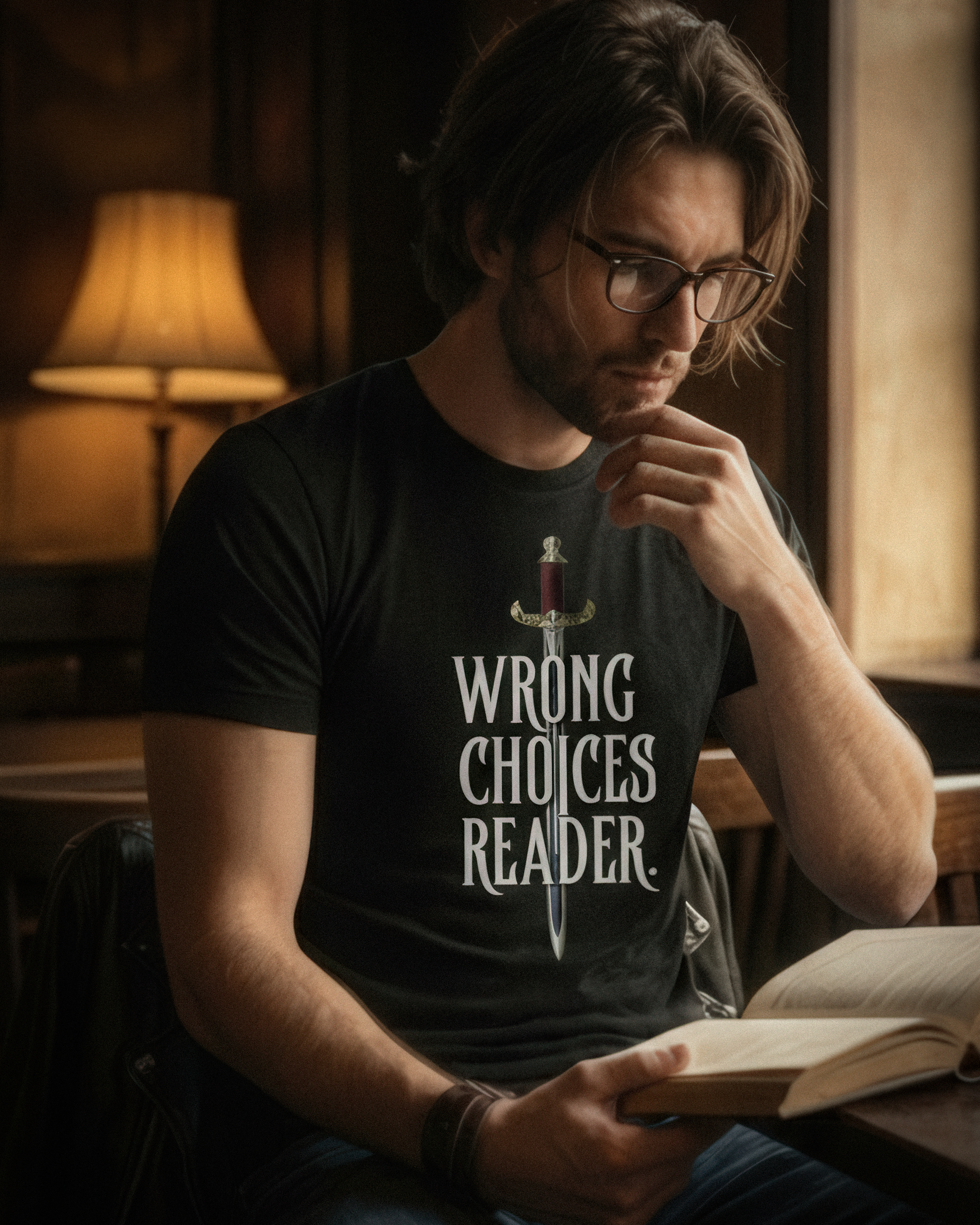 Romantasy Tee - "Wrong choices reader" - #BookTok
