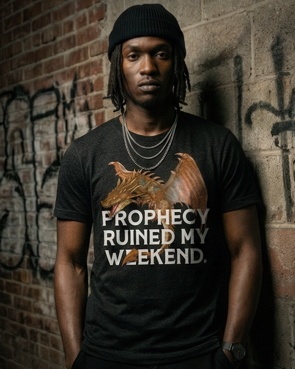 Romantasy Tee - "Prophecy ruined my weekend" - #BookTok
