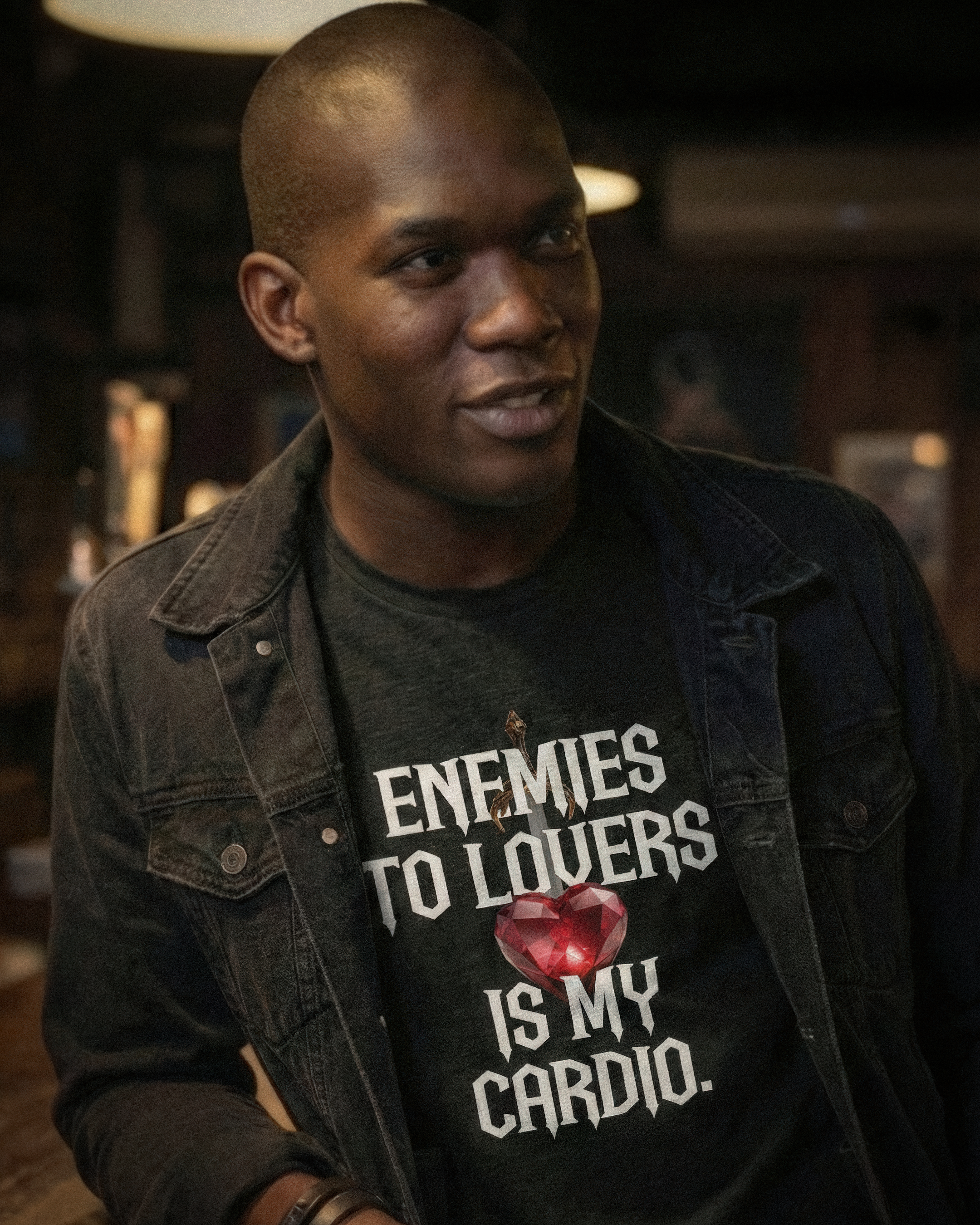 Romantasy Tee - "Enemies To Lovers Is My Cardio" - #BookTok