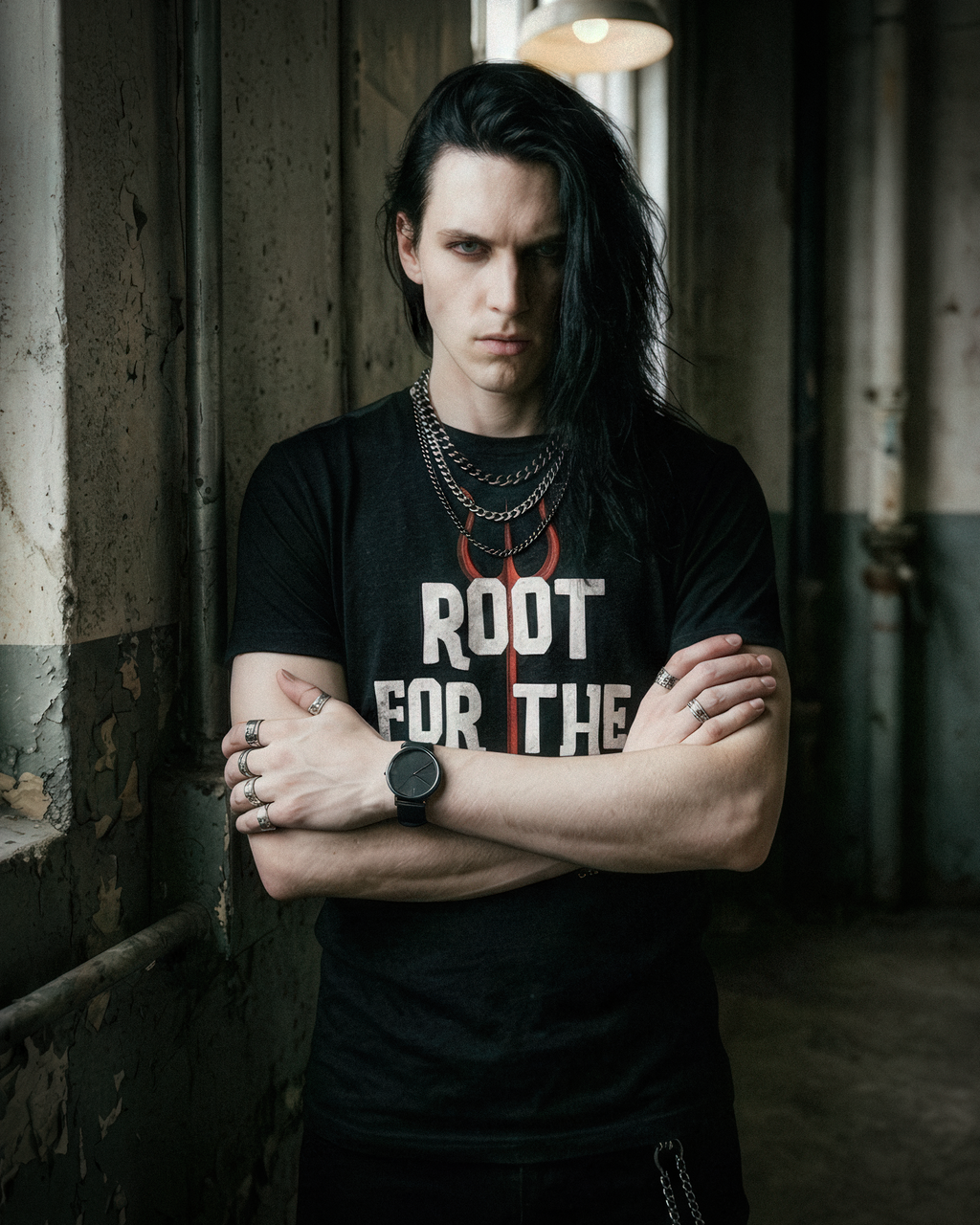 Horror Tee - "Root for the Villain" - #Horror