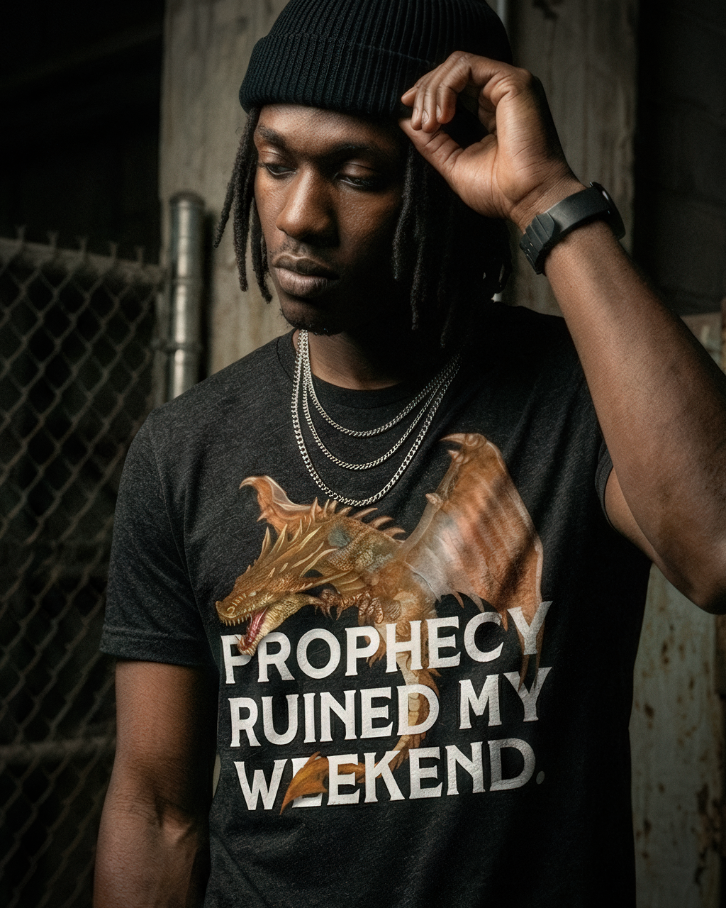 Romantasy Tee - "Prophecy ruined my weekend" - #BookTok