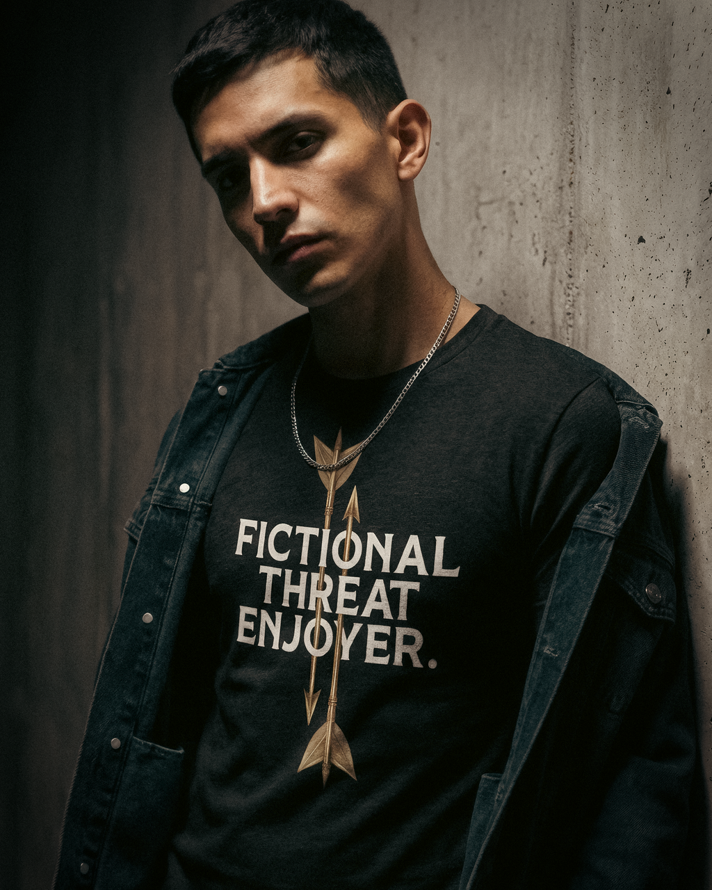 Romantasy Tee - "Fictional Threat Enjoyer" - #BookTok