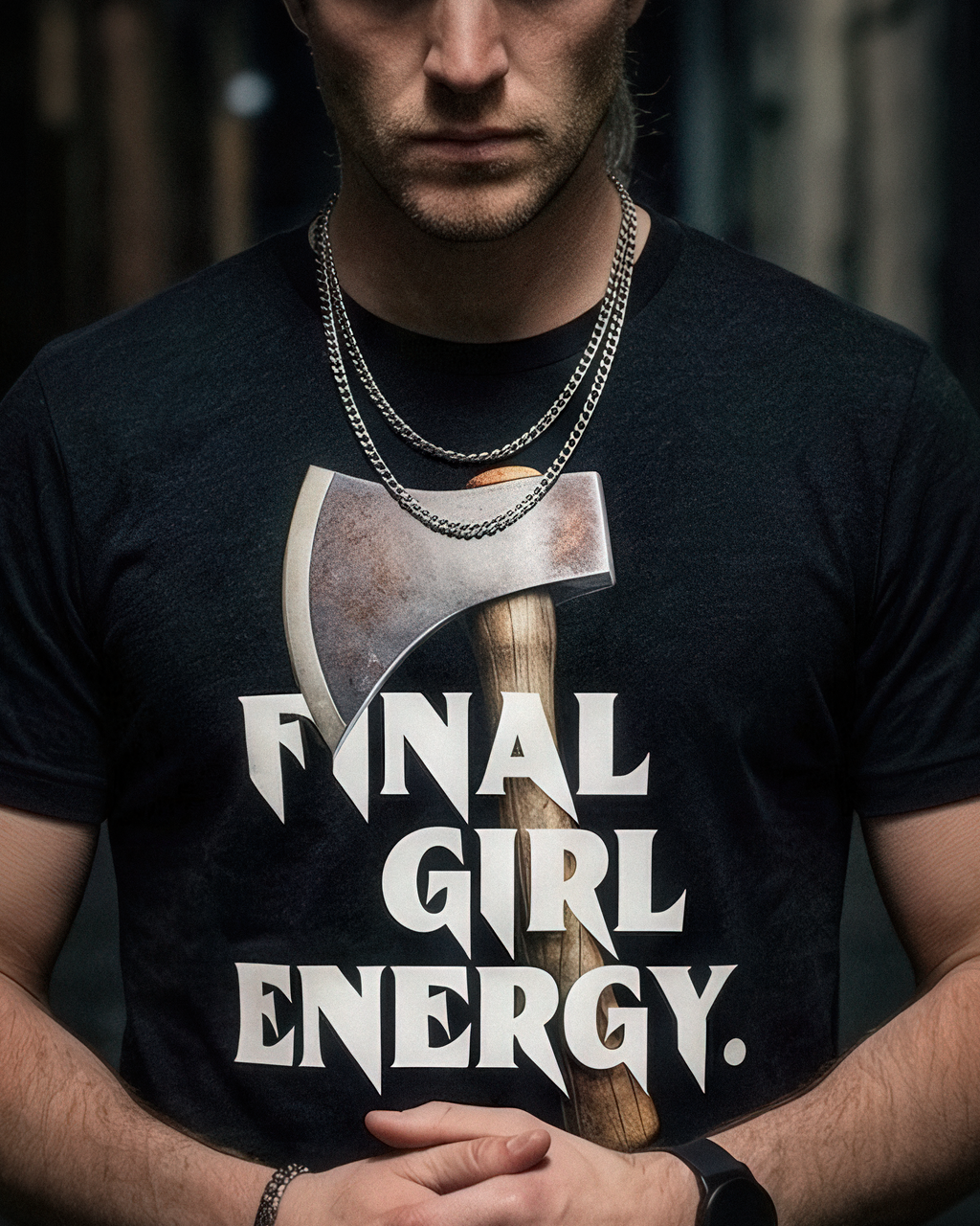 Horror Tee - "Final girl energy" - #Horror