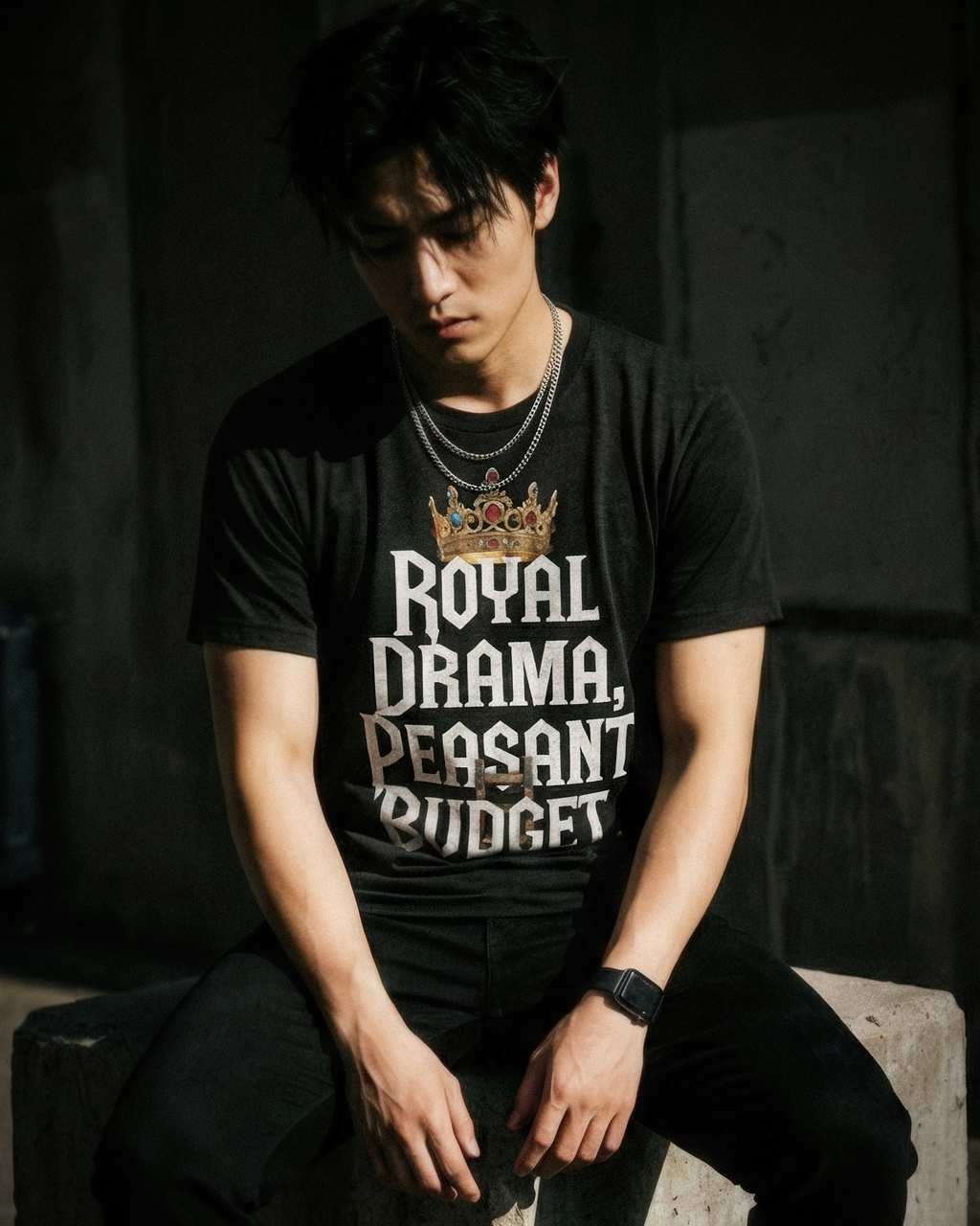 Romantasy Tee - "Royal drama, peasant budget" - #BookTok