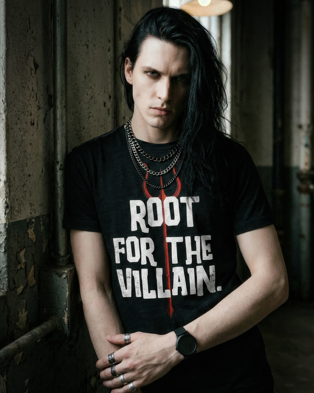 Horror Tee - "Root for the Villain" - #Horror