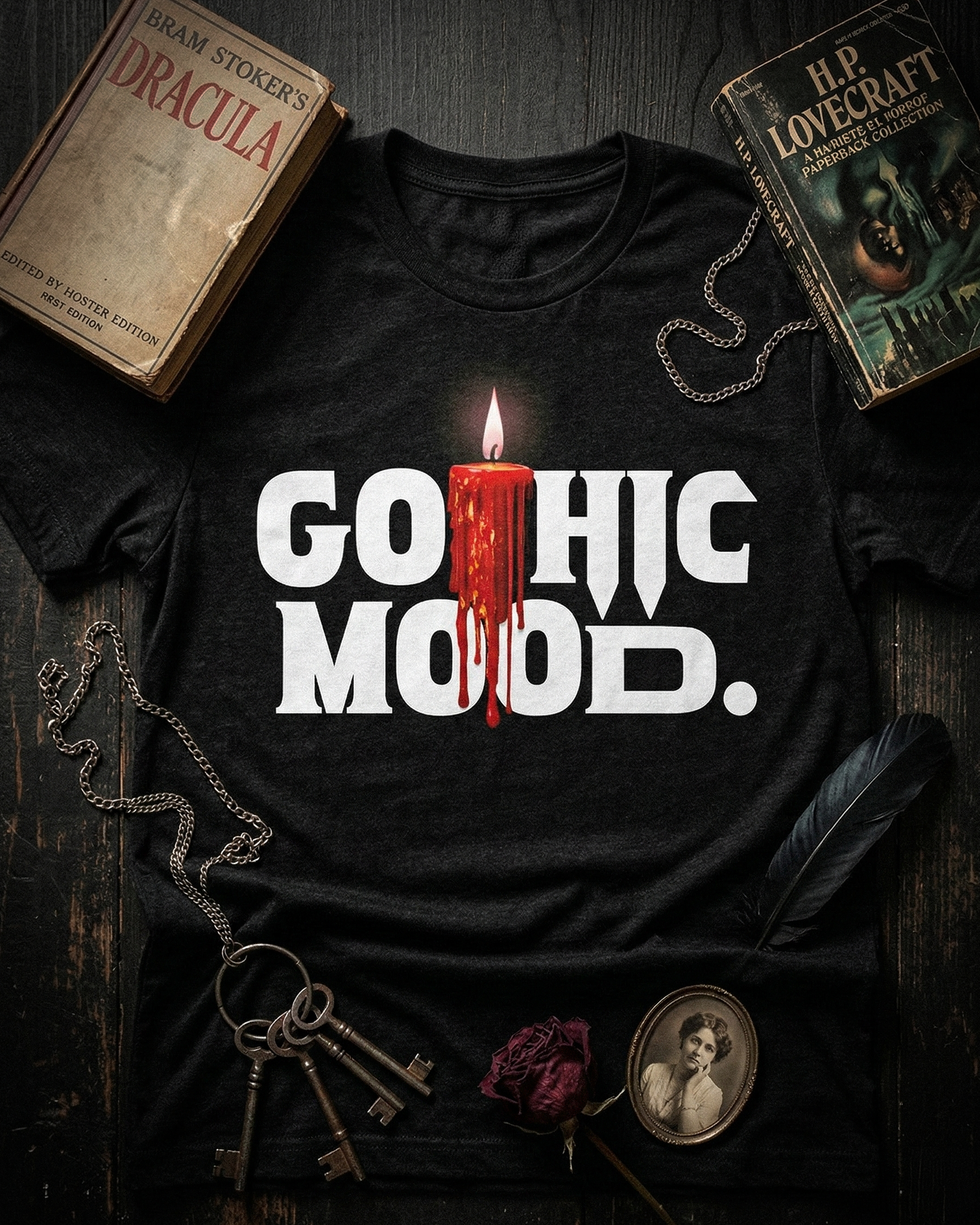 Horror Tee - "Gothic mood" - #Horror