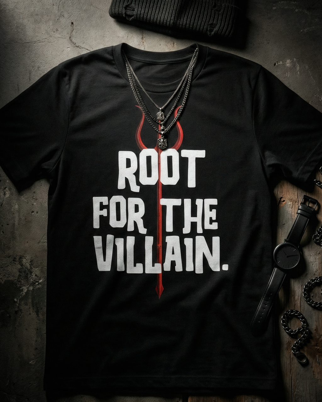 Horror Tee - "Root for the Villain" - #Horror