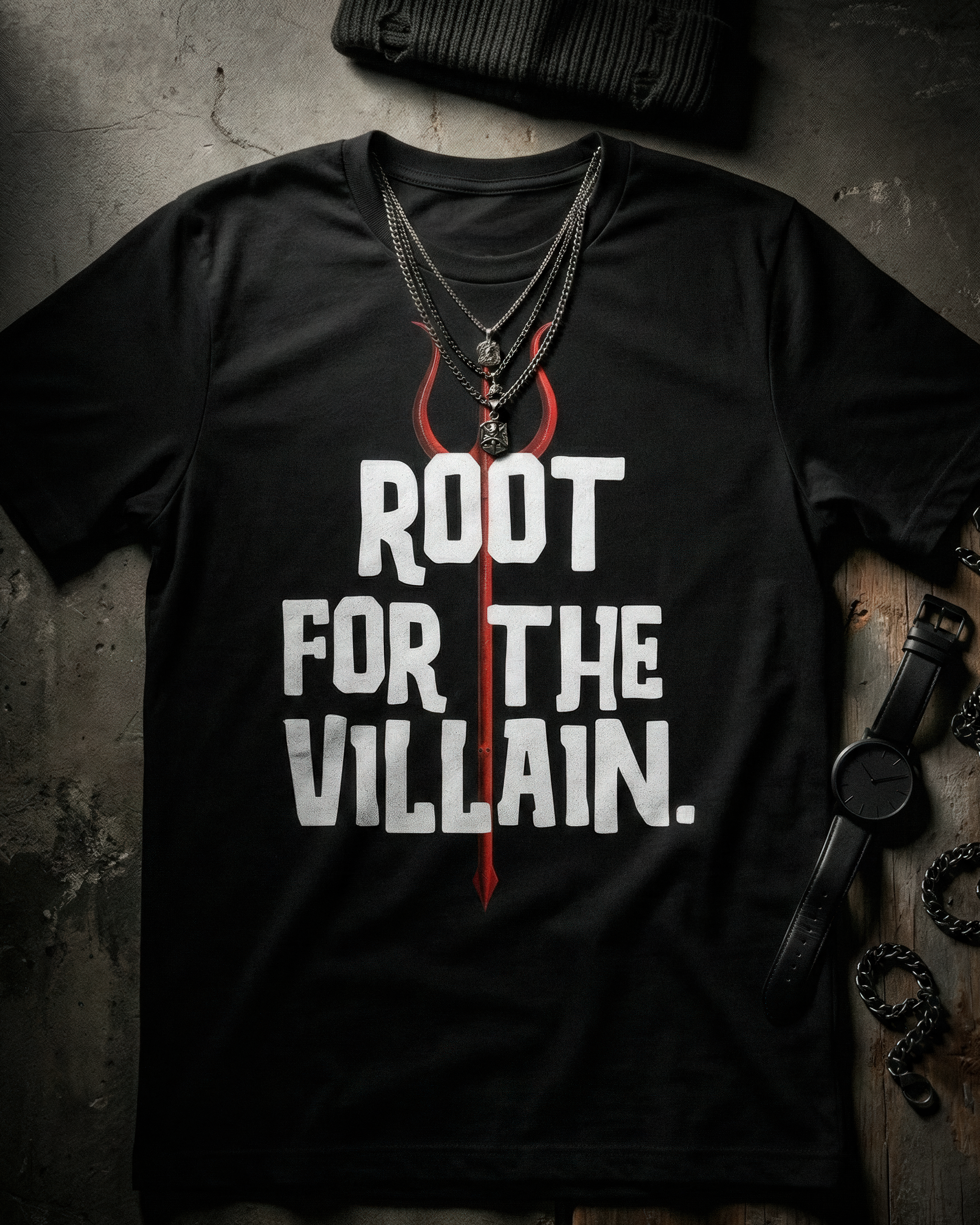 Horror Tee - "Root for the Villain" - #Horror