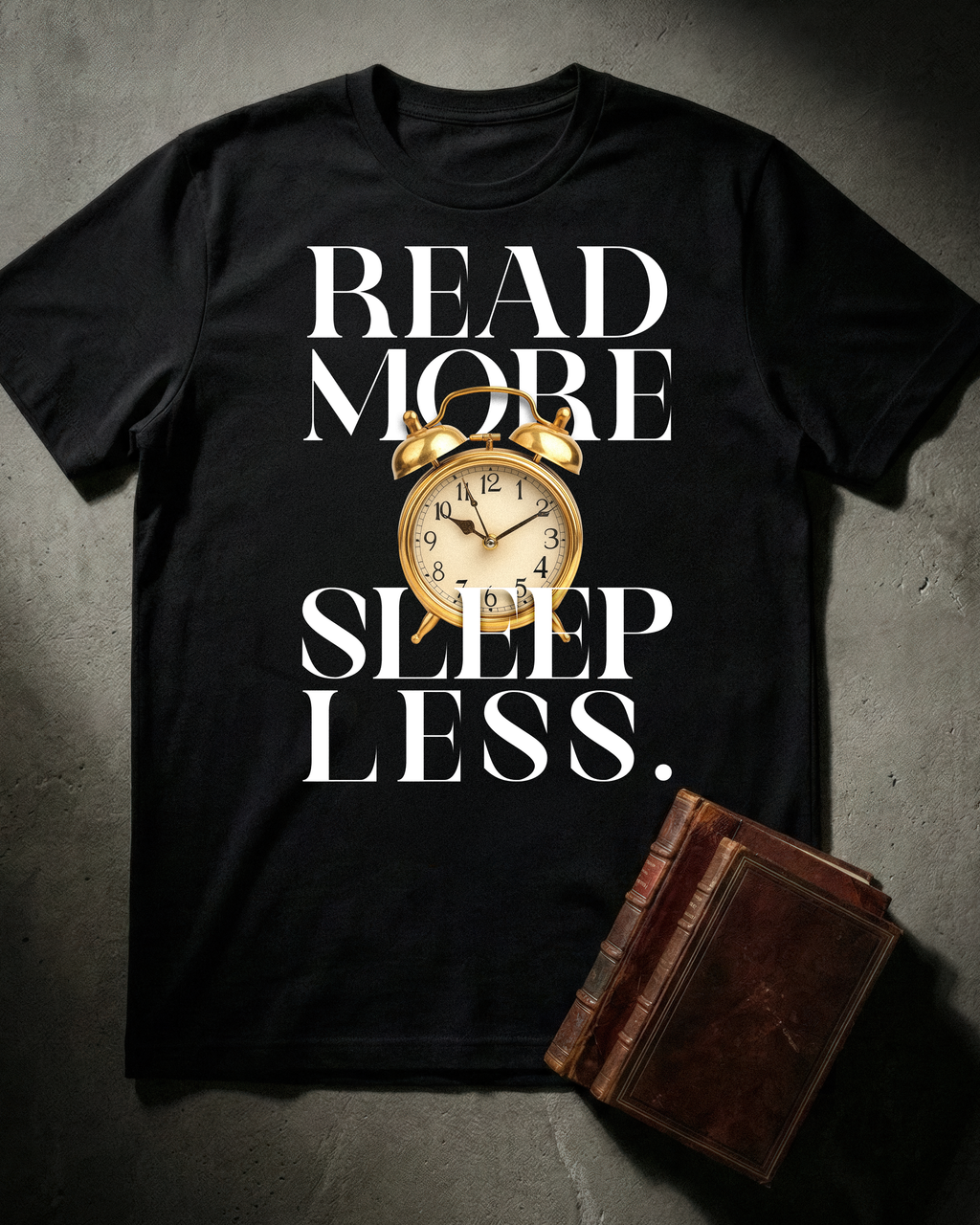 Readers Tee - "Read more, sleep less" - #BookTok