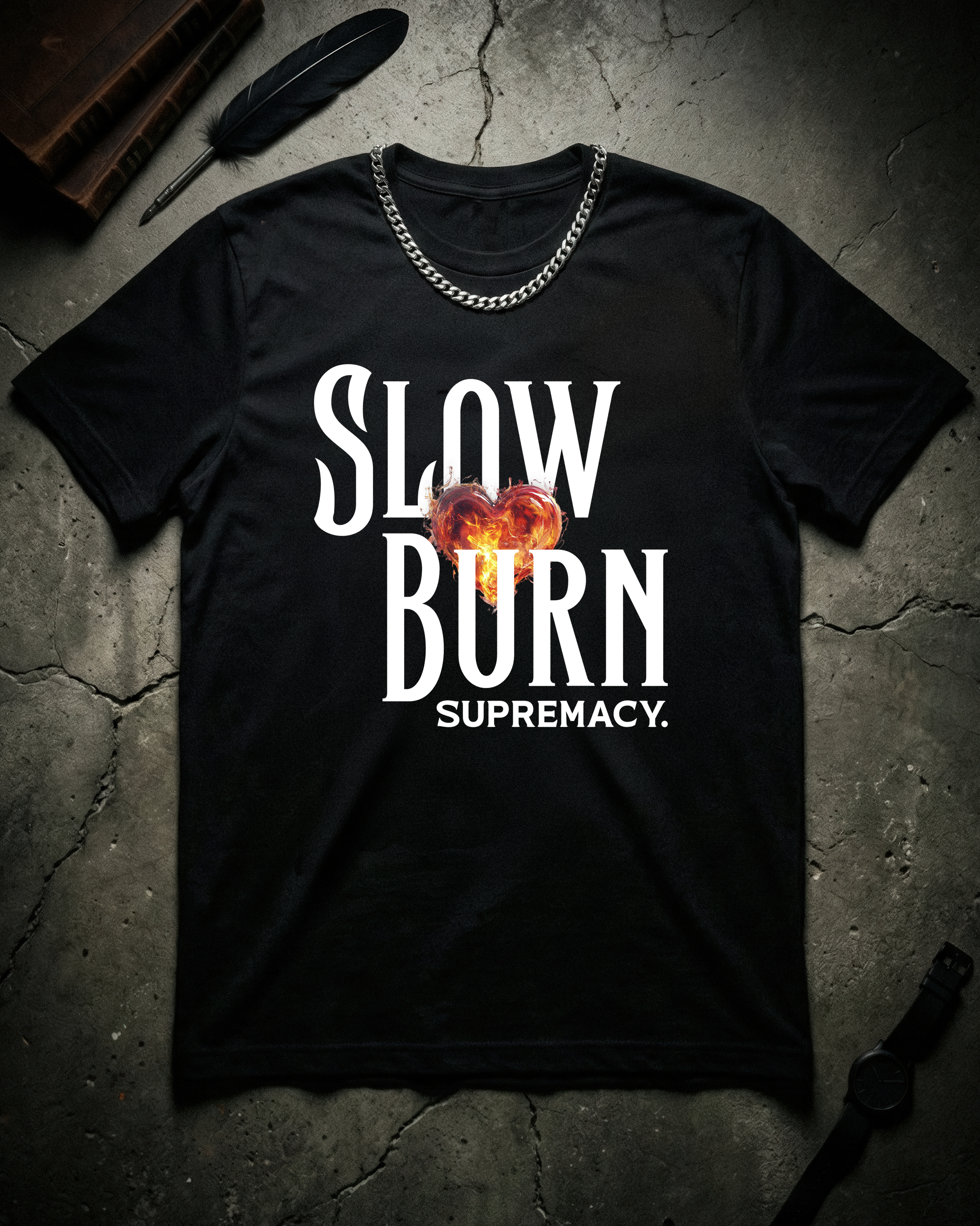 Romantasy Tee - "Slow burn supremacy" - #BookTok