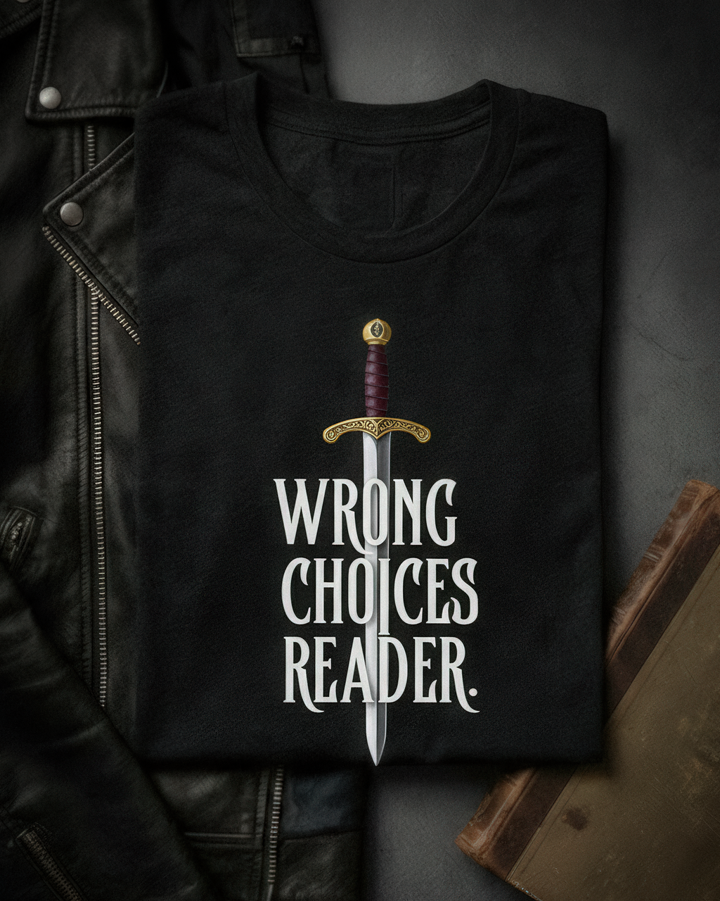 Romantasy Tee - "Wrong choices reader" - #BookTok