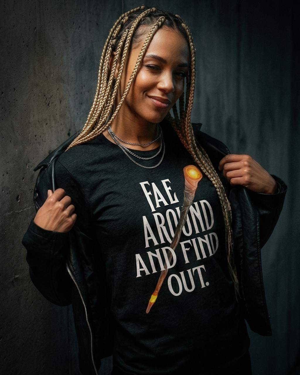 Romantasy Tee - "Fae around and find out" - # BookTok