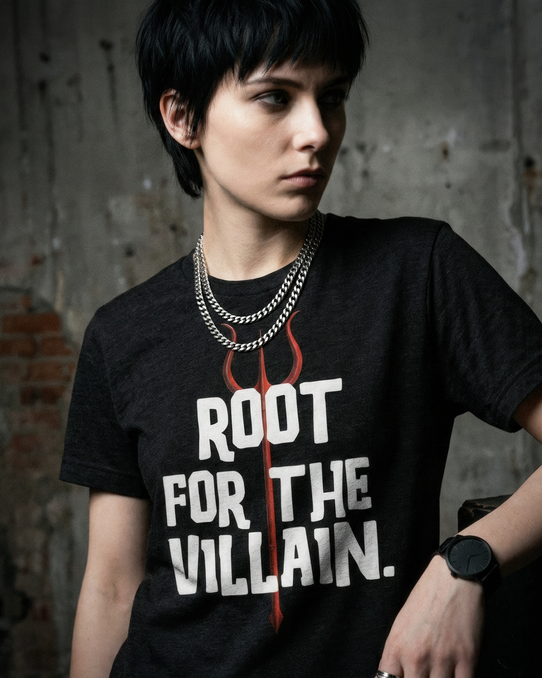 Horror Tee - "Root for the Villain" - #Horror